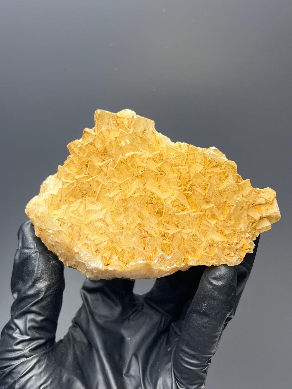Orange Crystal Calcite - Crystal Gemstone AE 