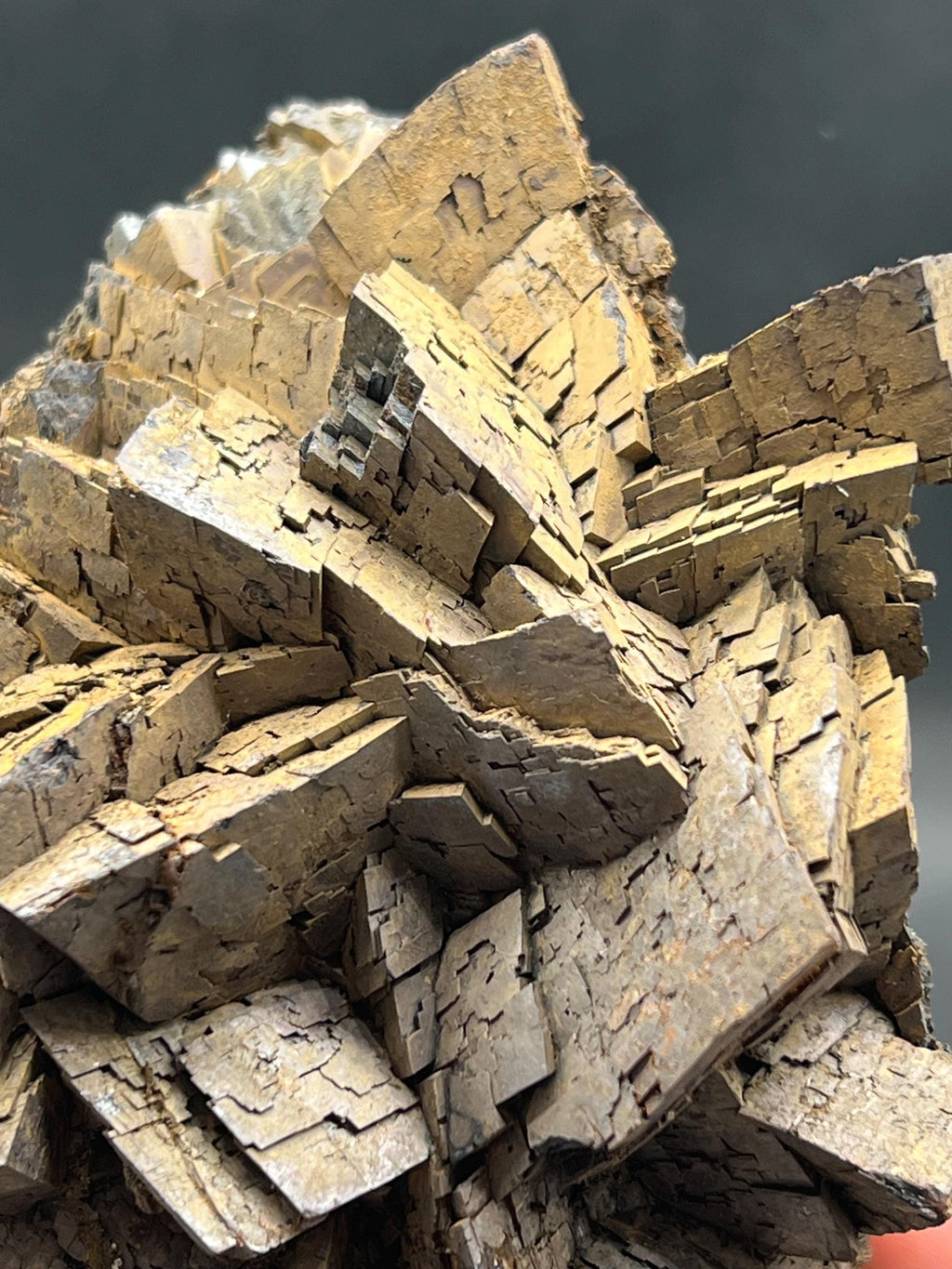 Special Quality, Limonite On Iron Siderite Mineral, For Special Collection - Crystal Gemstone AE 