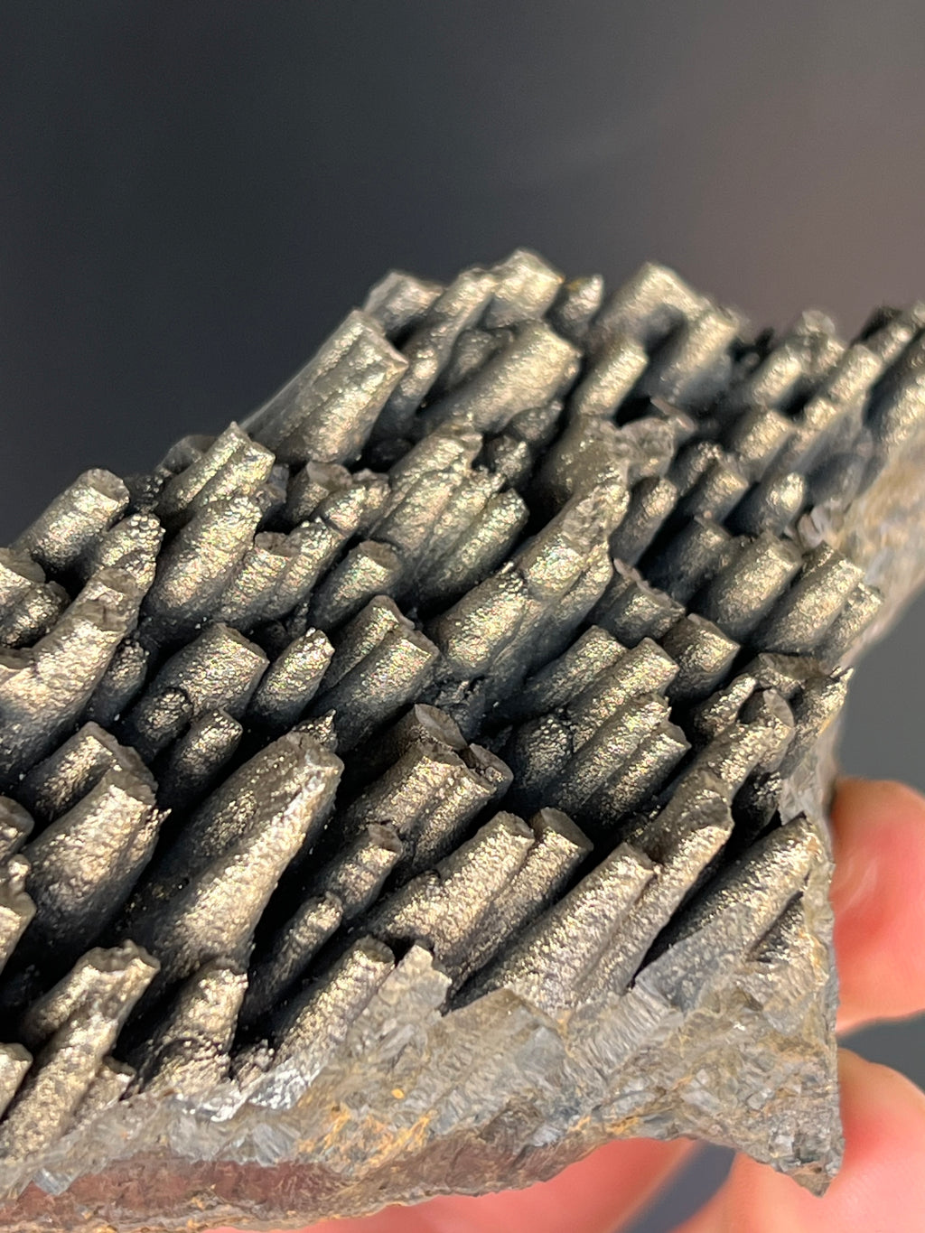“Museum Grade” Golden Color Stalactite Goethite