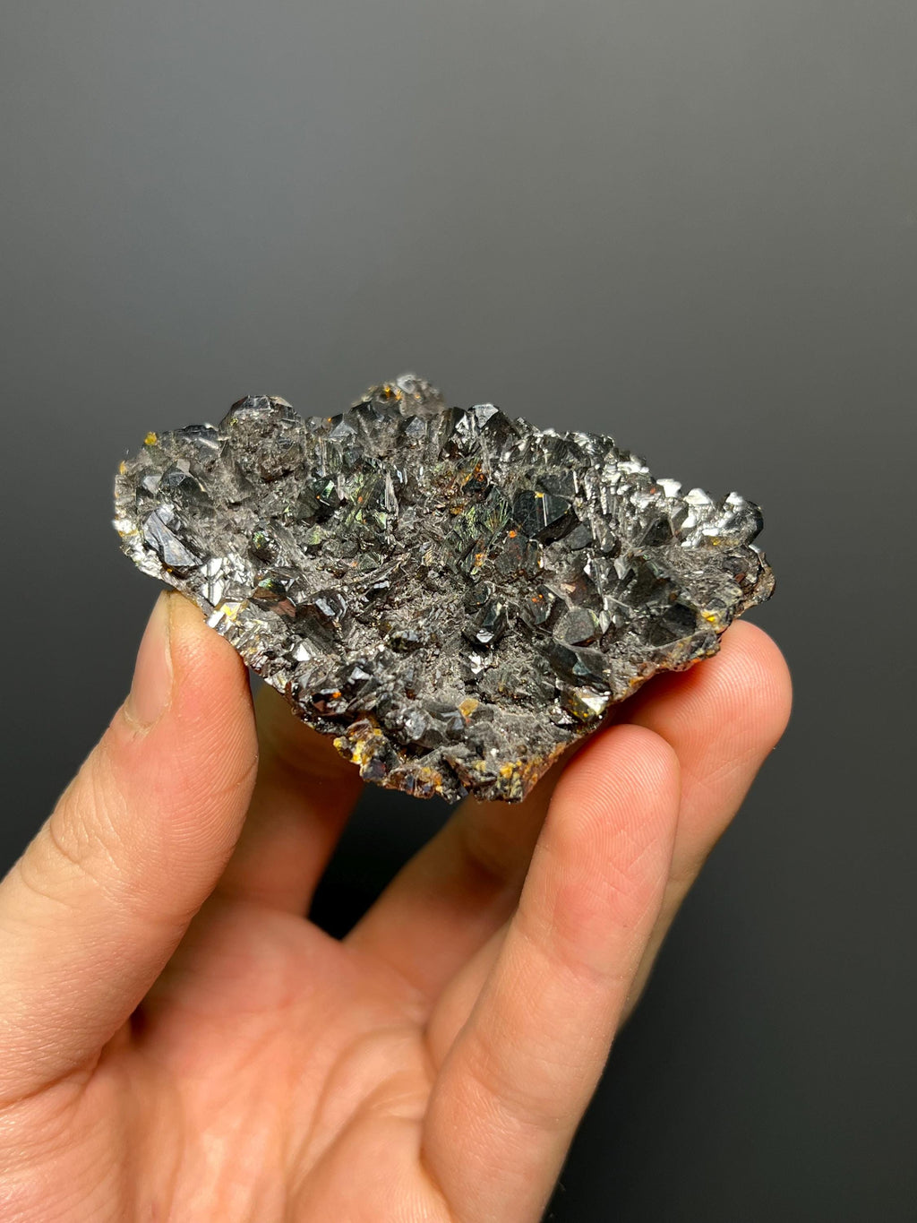 Special Piece! Dark Red Colors Alloy Sphalerite Specimen - China - Crystal Gemstone AE 
