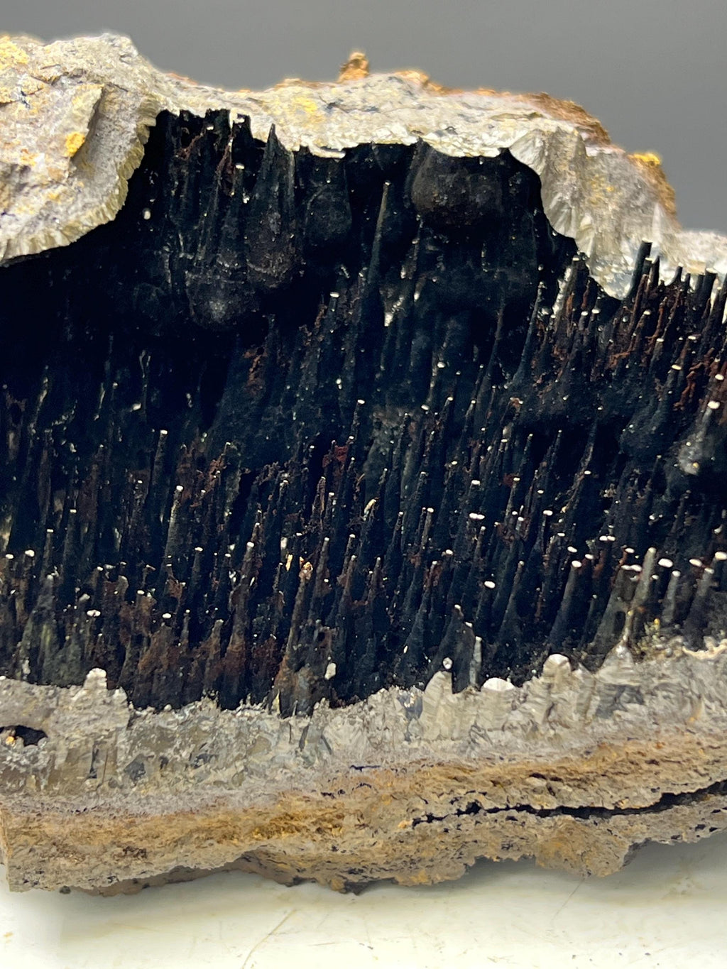 Very Special And Showy Stalactite Goethite Specimen - Crystal Gemstone AE 