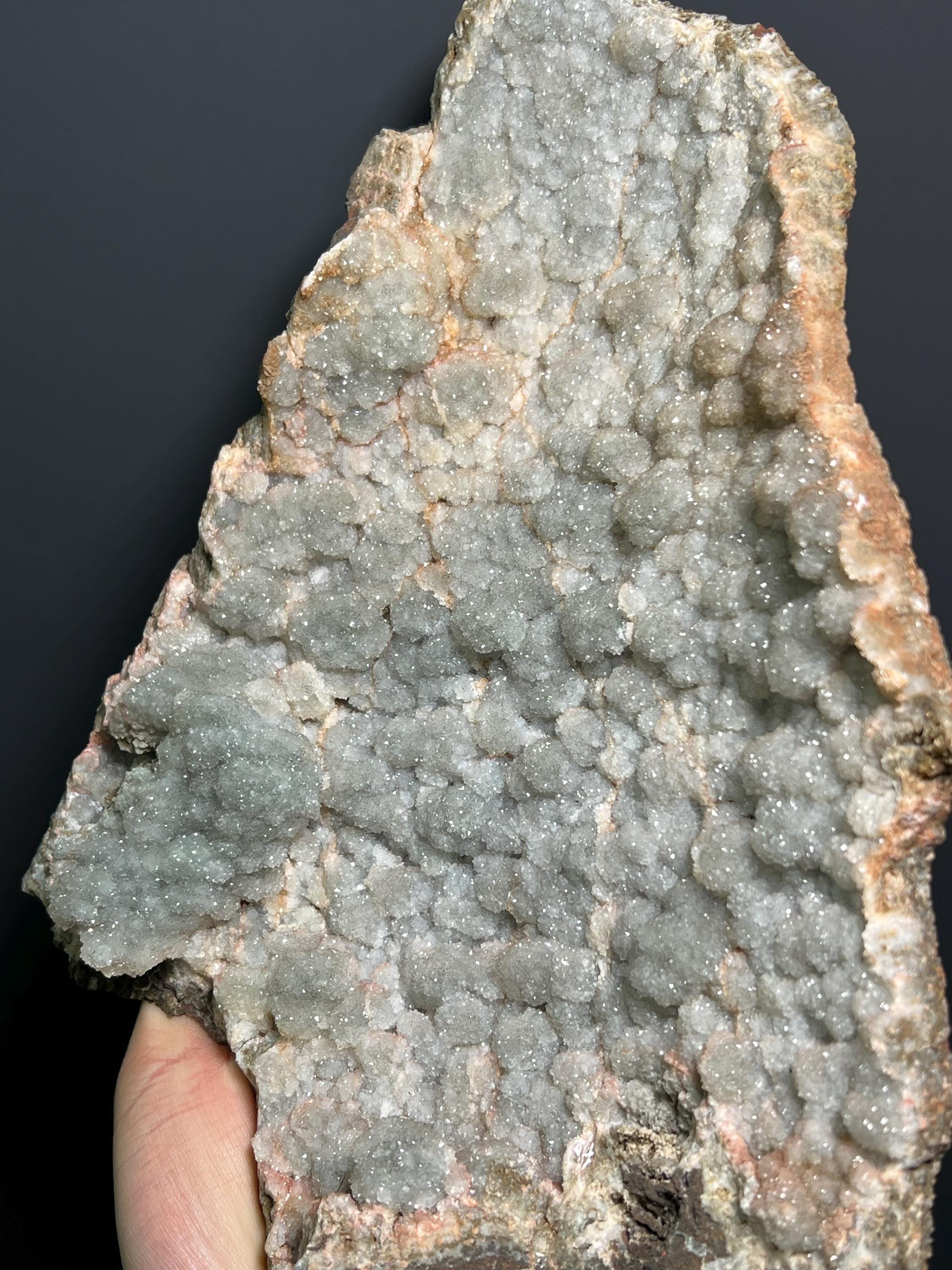 Botryoidal Blue Amethyst Specimen - Urugay - Crystal Gemstone AE 