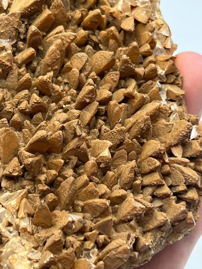 Large Size, Orange Crystal Calcite, From Turkey