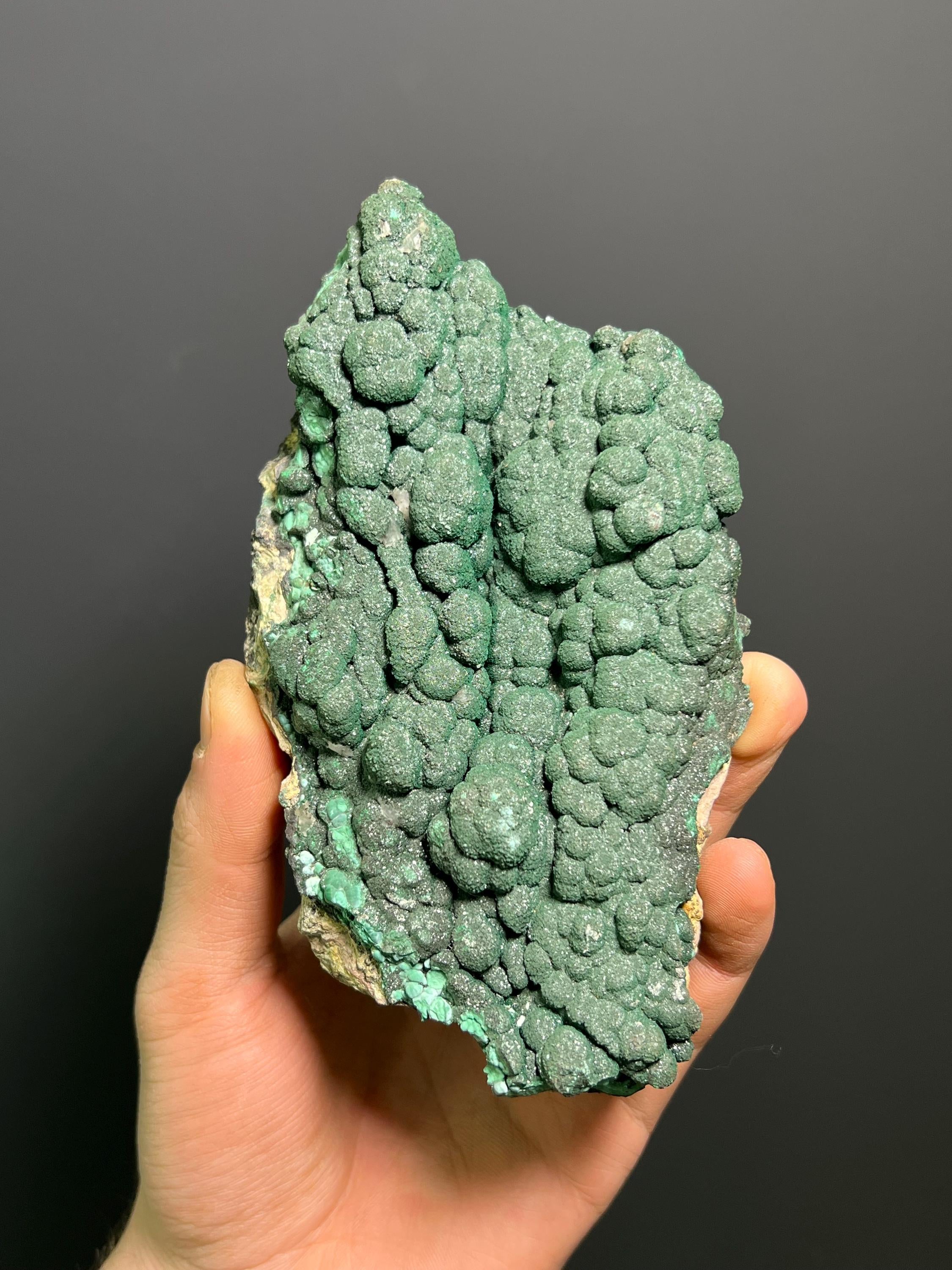 Malachite Specimen, 760gram - Crystal Gemstone AE 