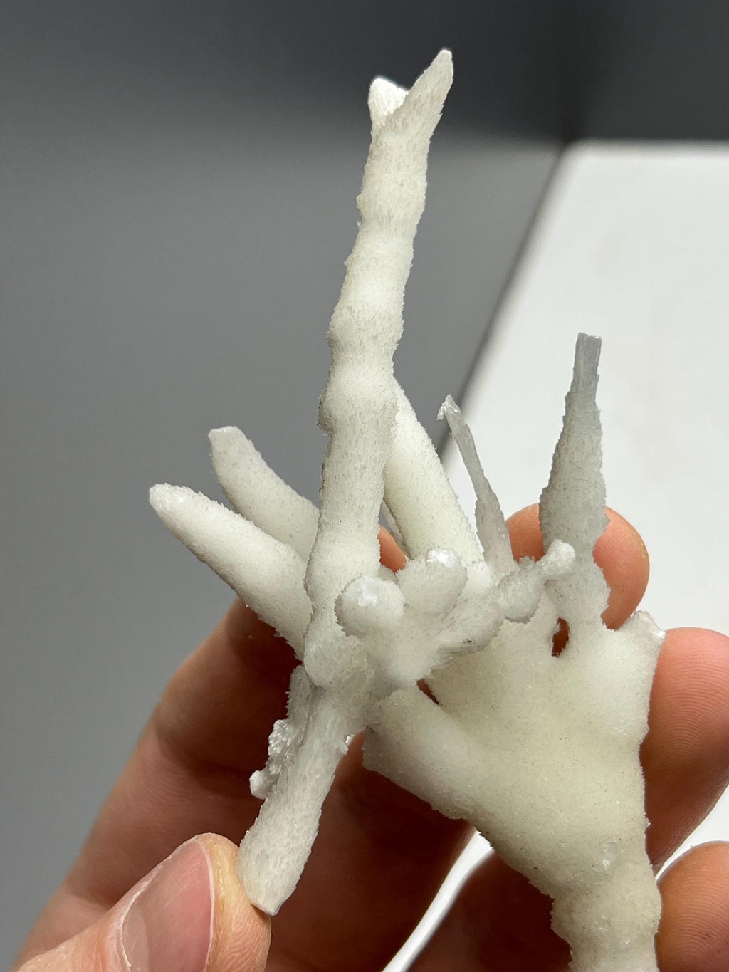 Very Special Stalactite Aragonite Mineral, From Turkey - Crystal Gemstone AE 
