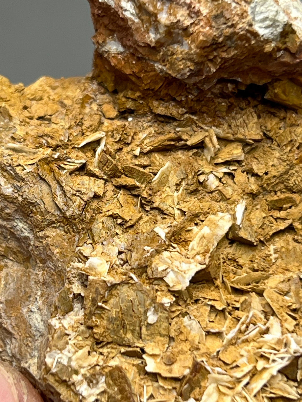 Very Special, Calcite On Iron Siderite, From Turkey - Crystal Gemstone AE 