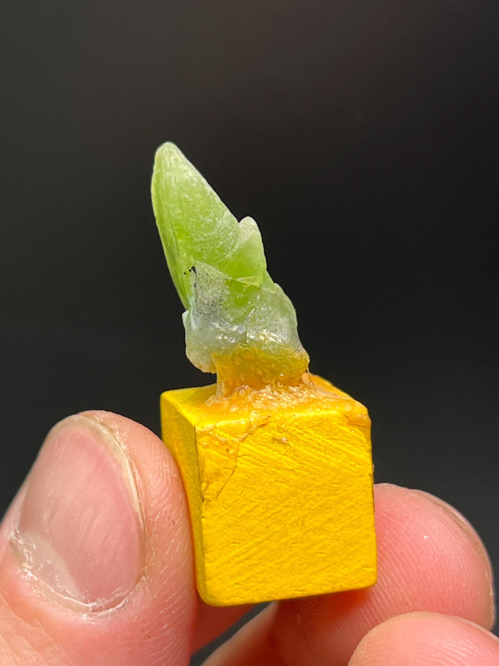 Peridot Specimen- Brazil - Crystal Gemstone AE 