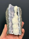 Okenite Amethyst Specimen, 428gram - Crystal Gemstone AE 
