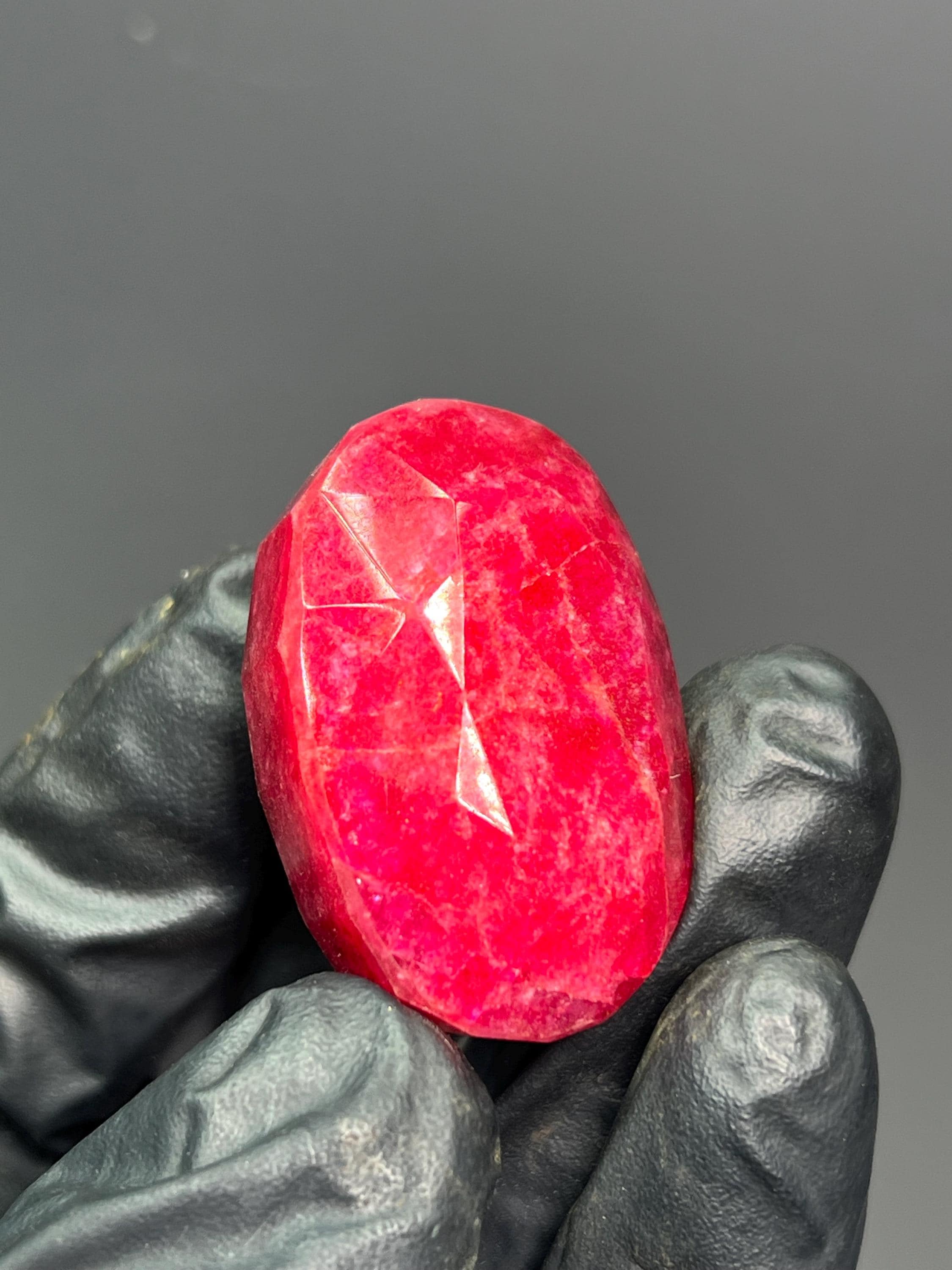 Polished Ruby Specimen 225ct - Crystal Gemstone AE 