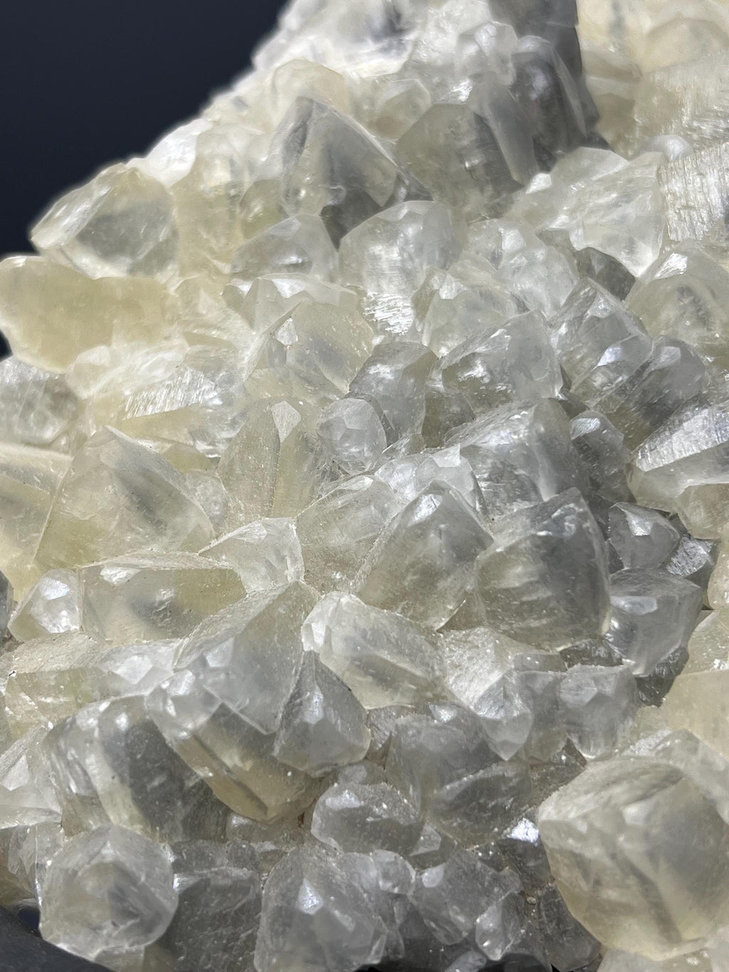 Smoky Gray Calcite Specimen - West Anatolia Crystal - Crystal Gemstone AE 