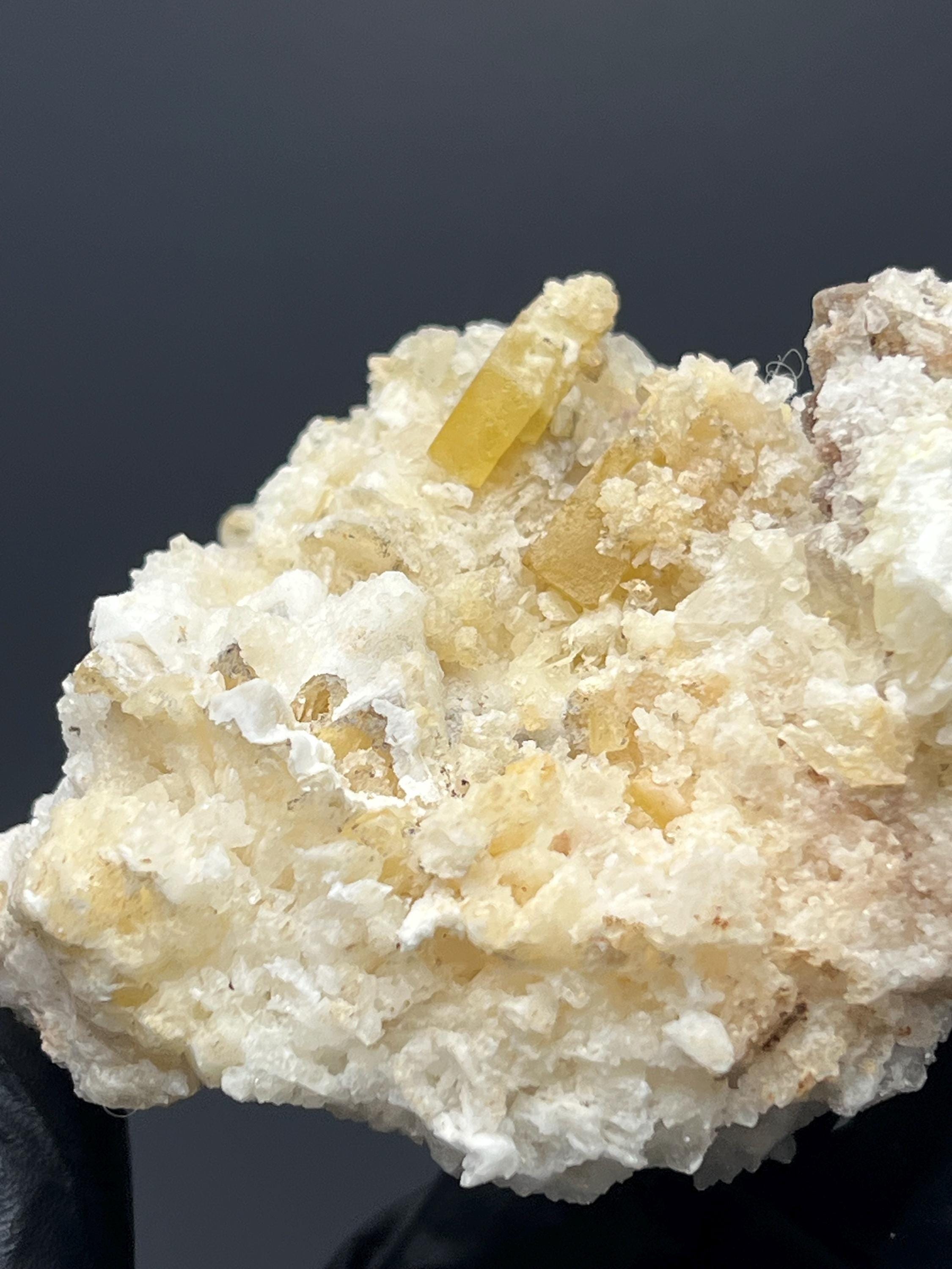 Barite With Calcite - Crystal Gemstone AE 