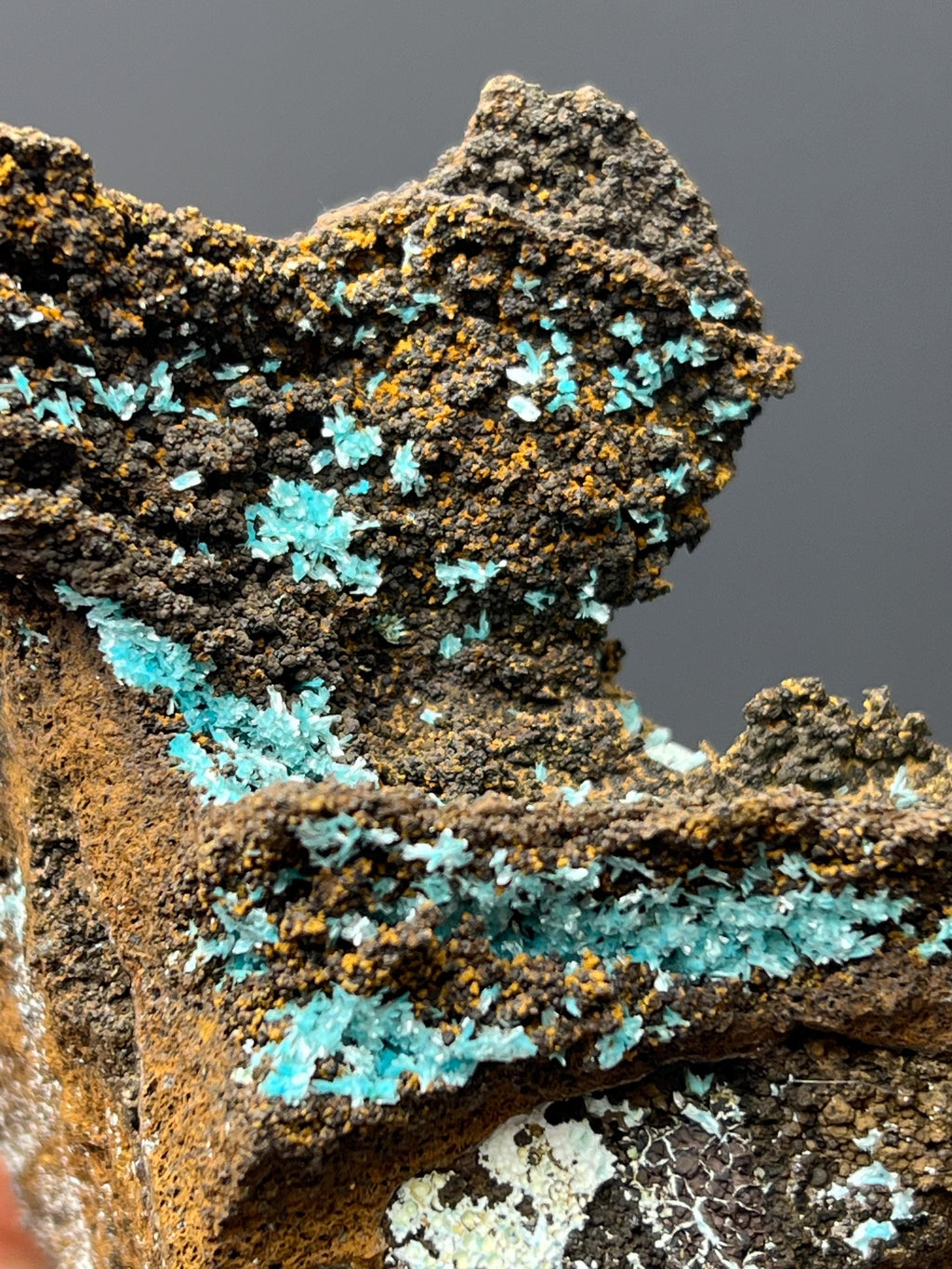 Double Sided Aurichalcite Specimen - Crystal Gemstone AE 