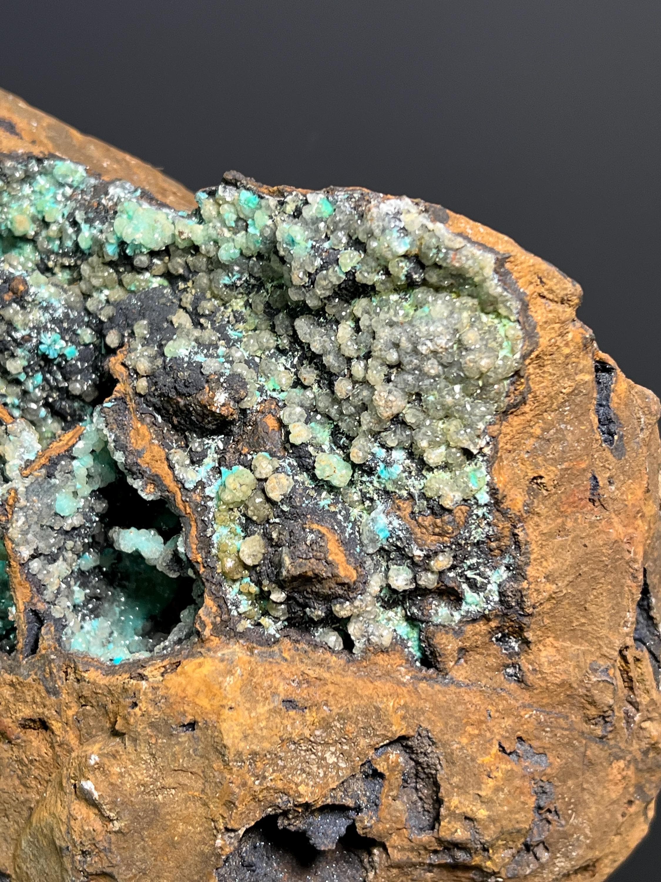 Museum Grade, Large Size Aurichalcite - Crystal Gemstone AE 