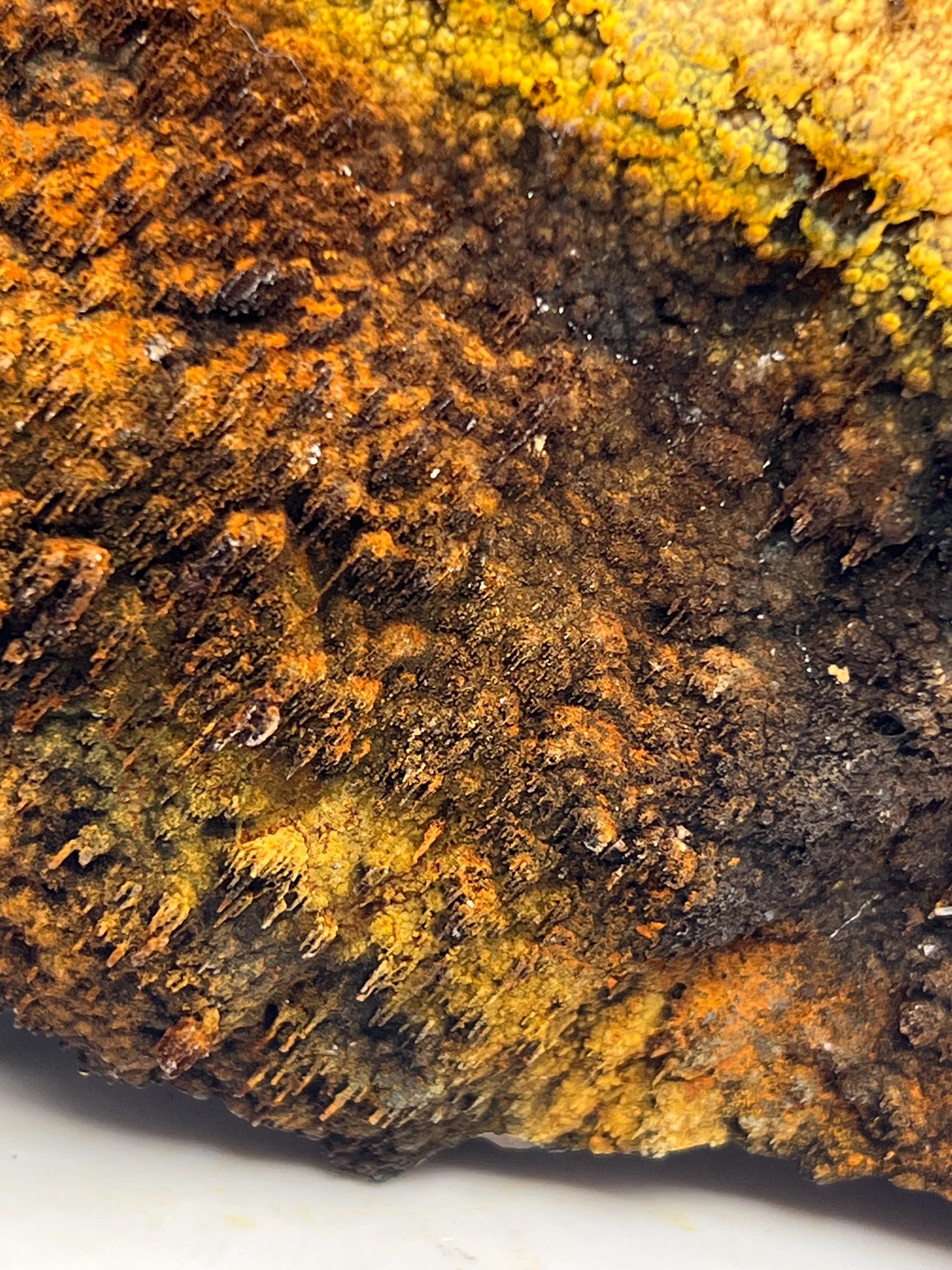Limonite And Specularite On Stalactite Botryoidal Formation Goethite - Crystal Gemstone AE 