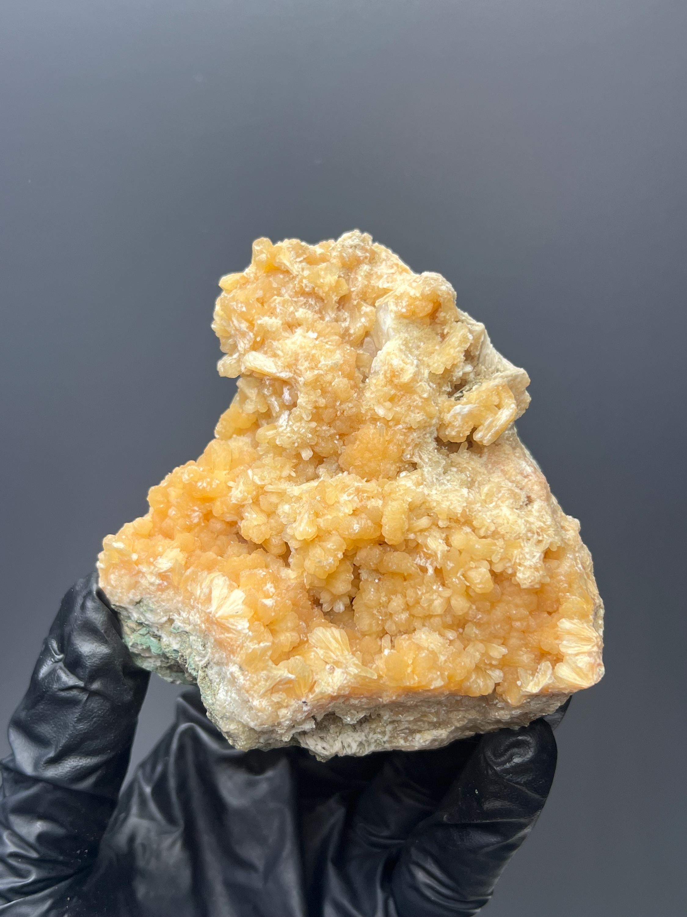 Stilbite Specimen - Mahodari India Zeolite Mineral - Crystal Gemstone AE 