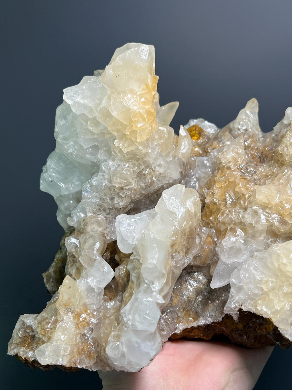 Special, Large Size Crystal Calcite Specimen, 4,5Kg - Crystal Gemstone AE 