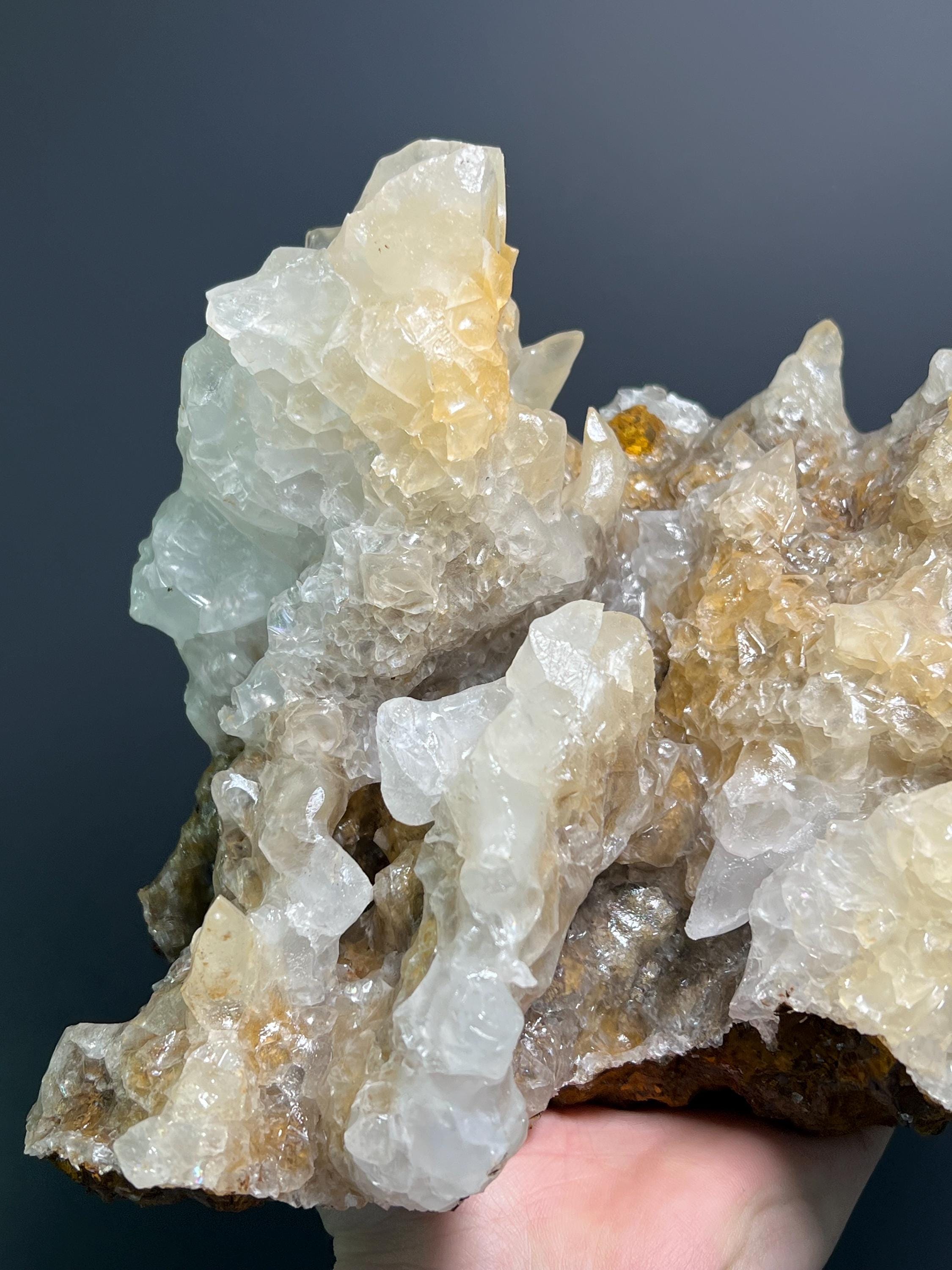 Special, Large Size Crystal Calcite Specimen, 4,5Kg - Crystal Gemstone AE 