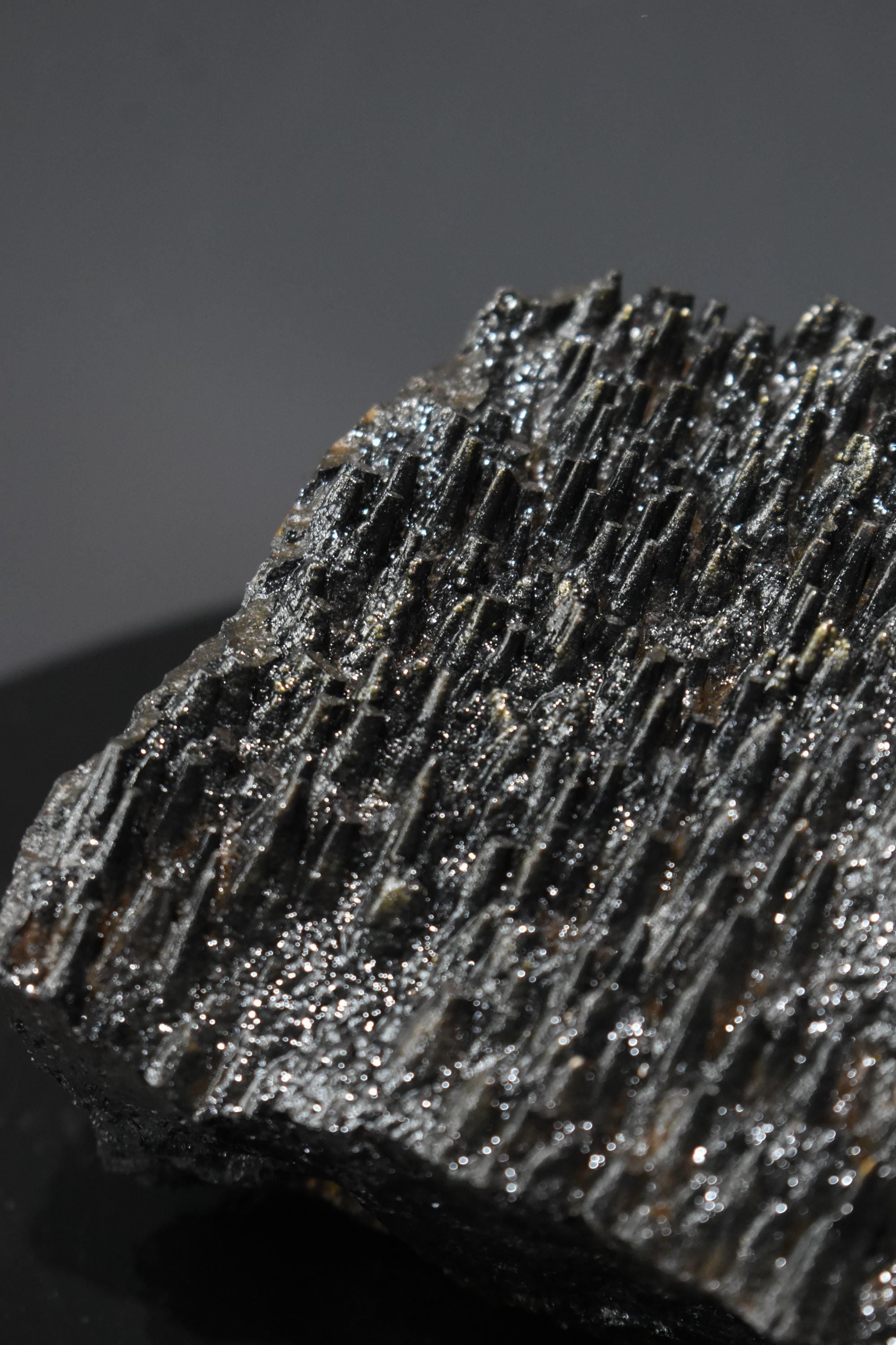 Museum Quality! Very Special Golden Color Stalactite Goethite, From Turkey, Special Collection Piece - Crystal Gemstone AE 