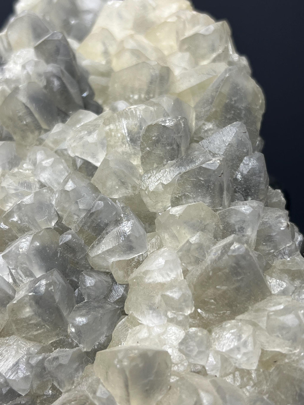 Smoky Gray Calcite Specimen - West Anatolia Crystal - Crystal Gemstone AE 