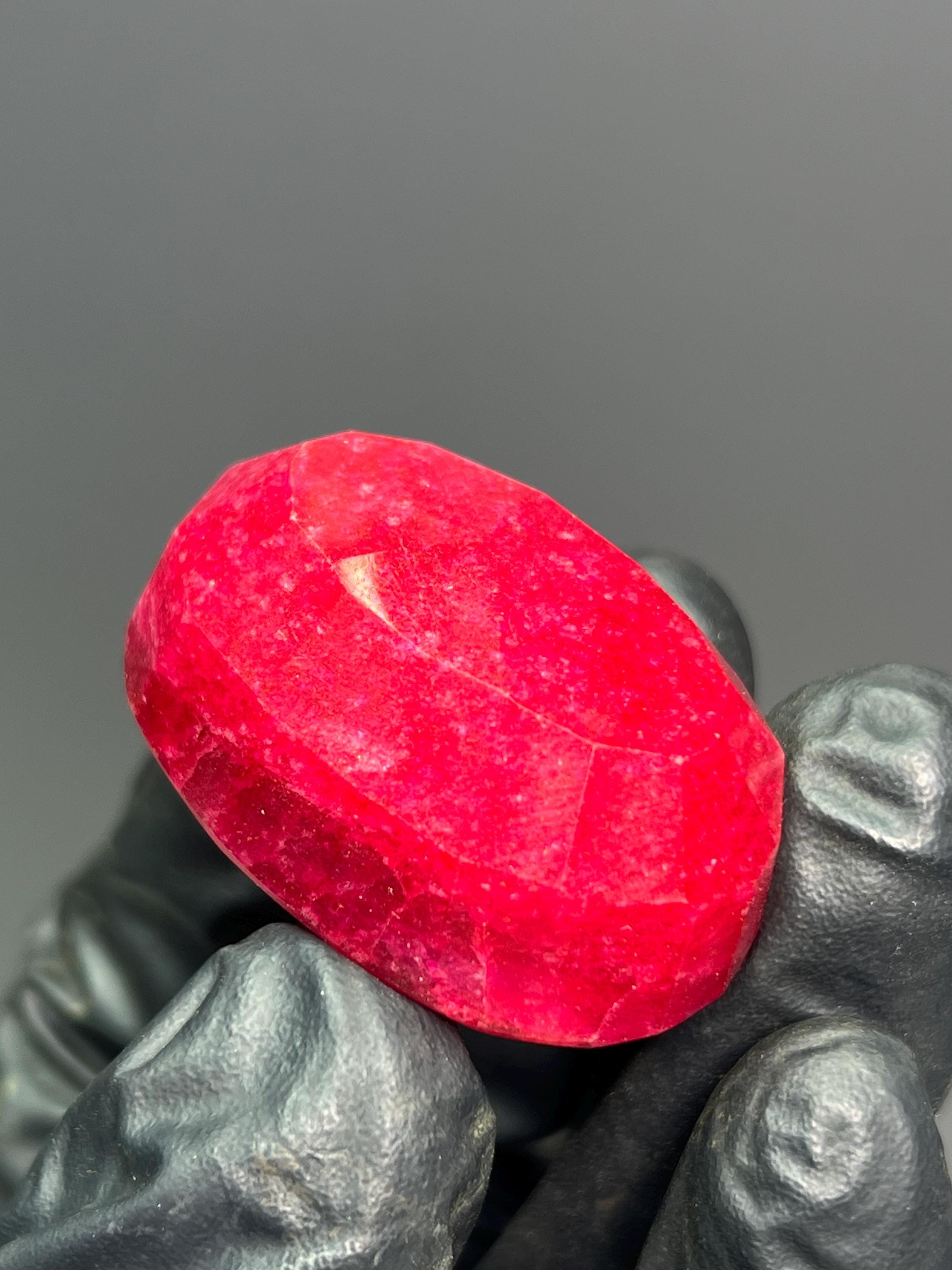 Polished Ruby Specimen 225ct - Crystal Gemstone AE 