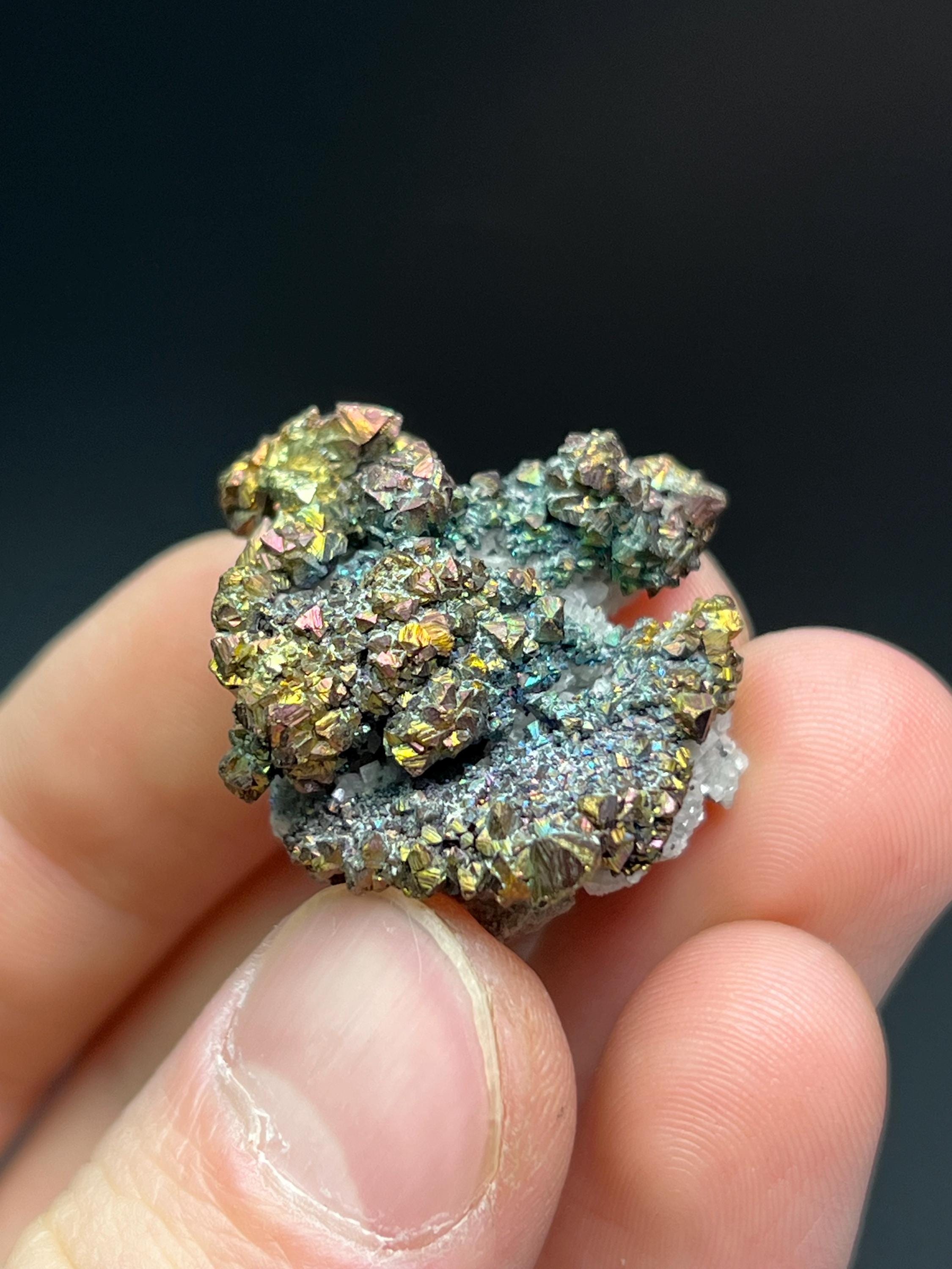 Specific Chalcopyrite Specimen - Crystal Gemstone AE 