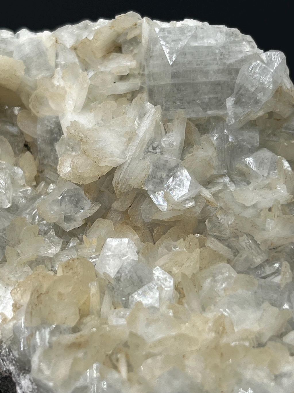 Fluorapophyllite And Apophyllite With Stilbite - Crystal Gemstone AE 