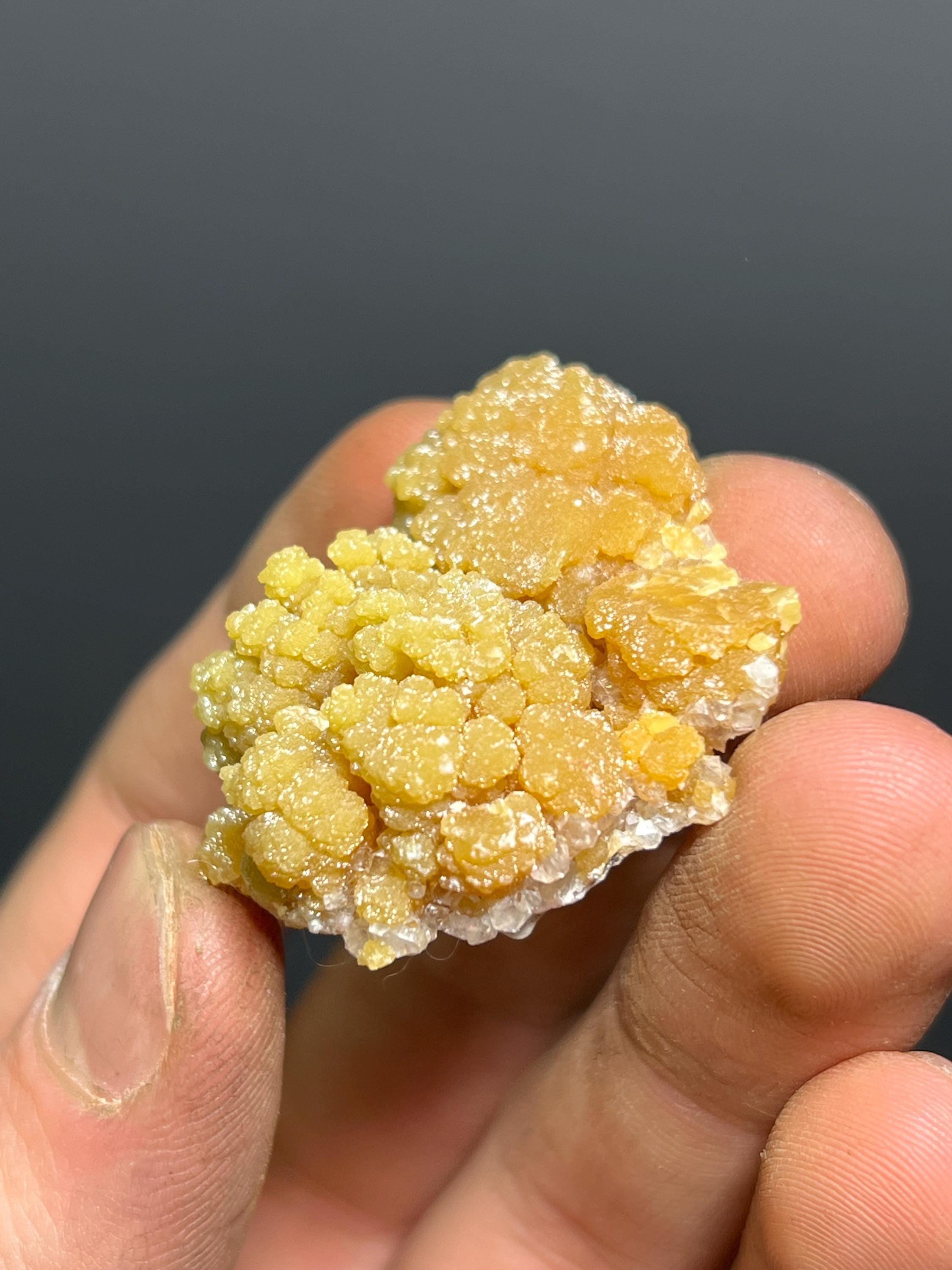 Museum Grade Mimetite Specimen, 48gram - Crystal Gemstone AE 