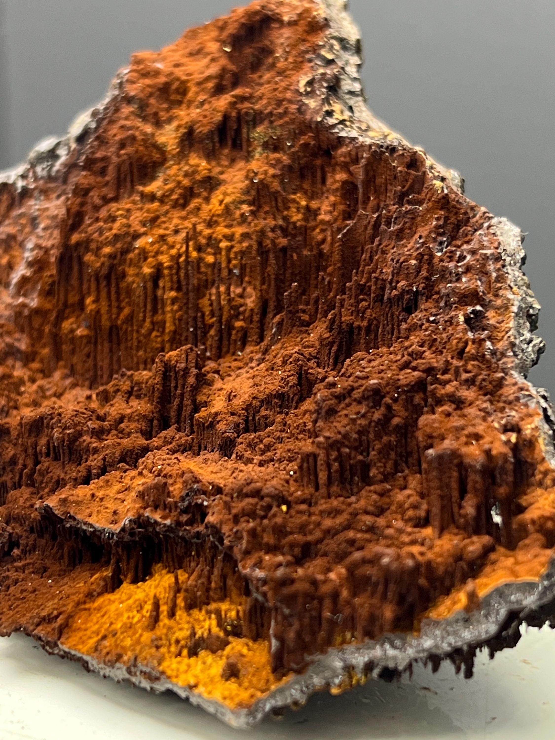 Museum Grade, Limonite With Stalactite Goethite Specimen - Crystal Gemstone AE 