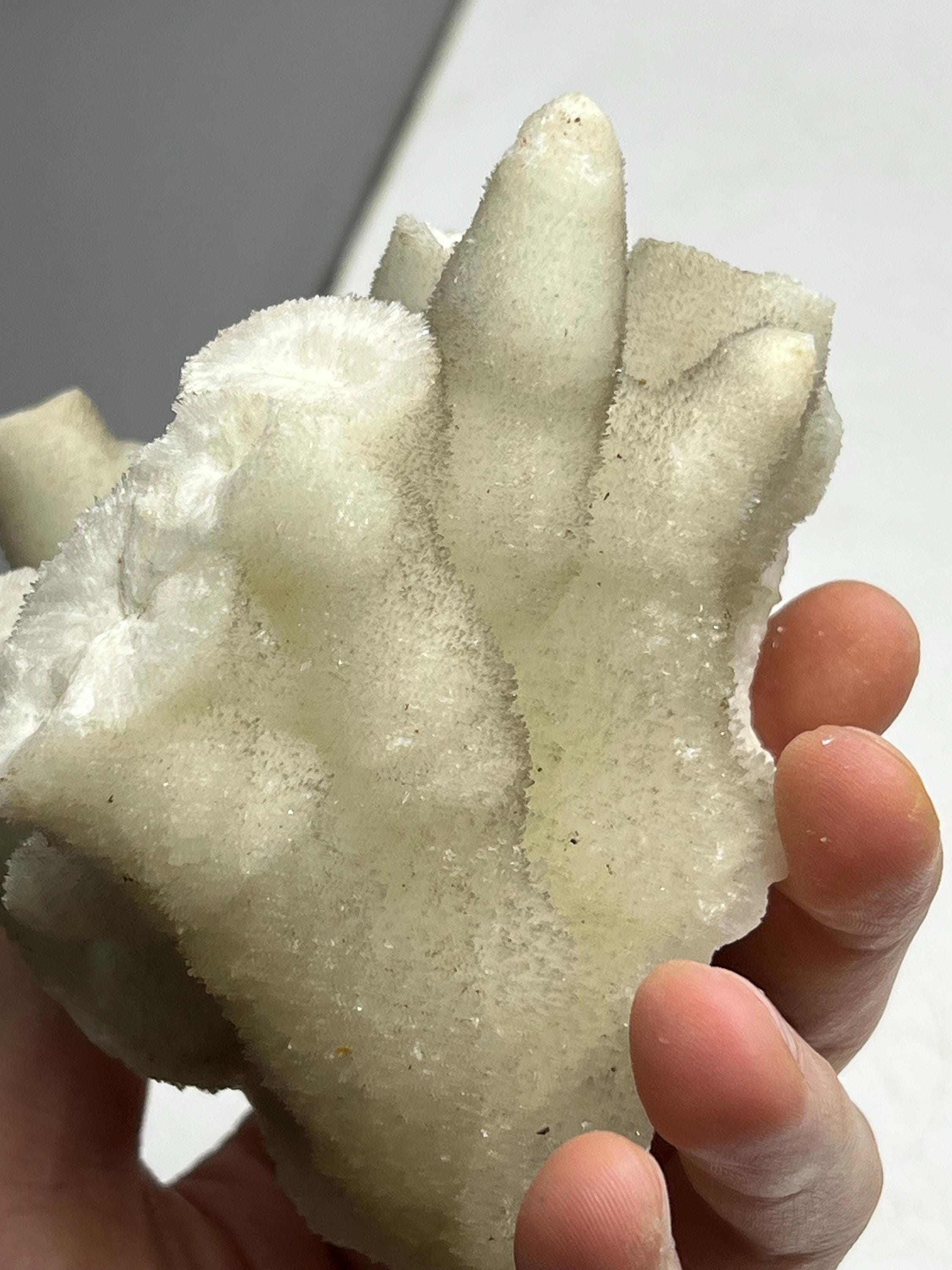 Special And Showy Stalactite Aragonite Mineral, From Turkey - Crystal Gemstone AE 