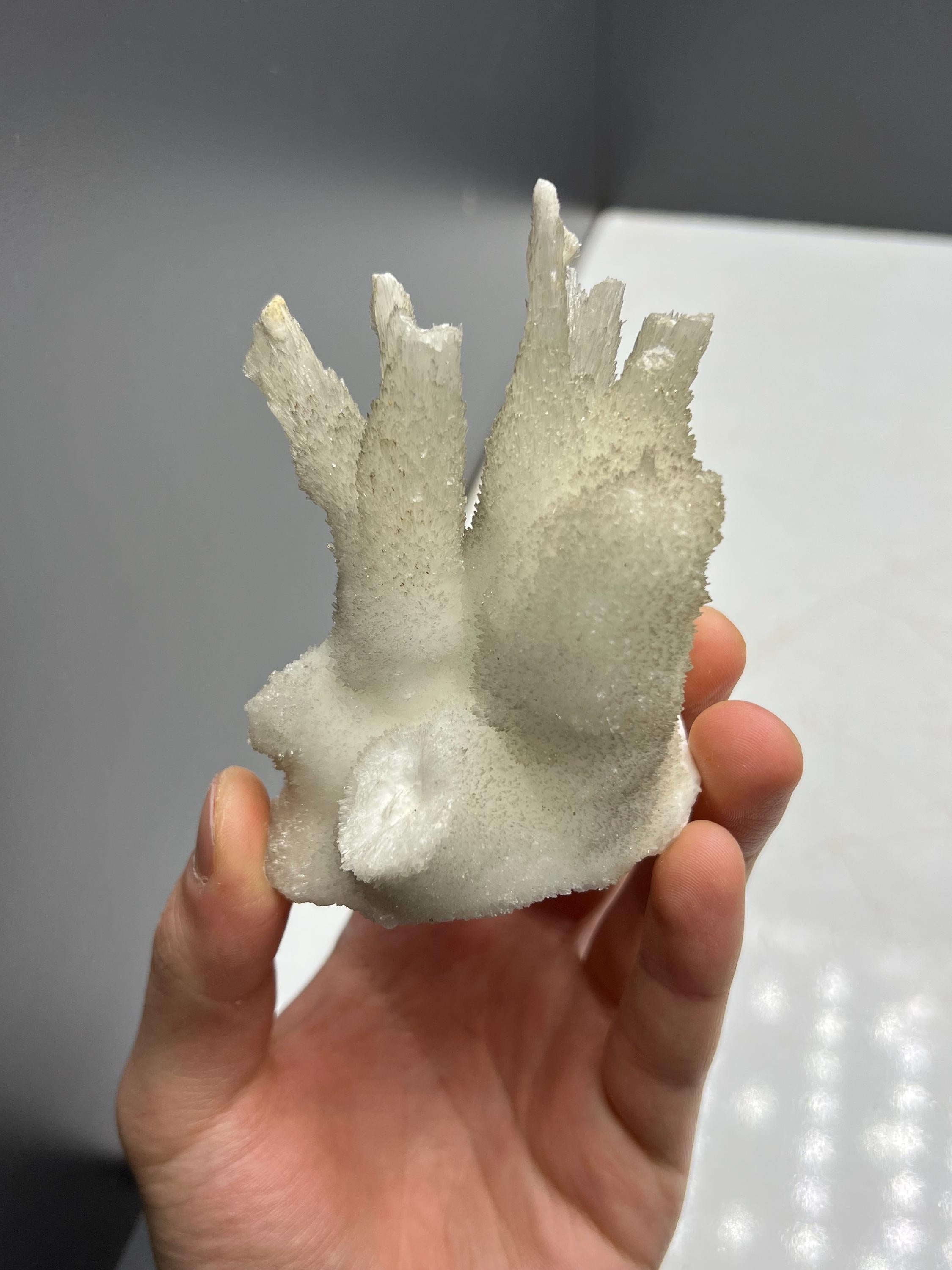 Very Showy Stalactite Aragonite Mineral, From Turkey - Crystal Gemstone AE 