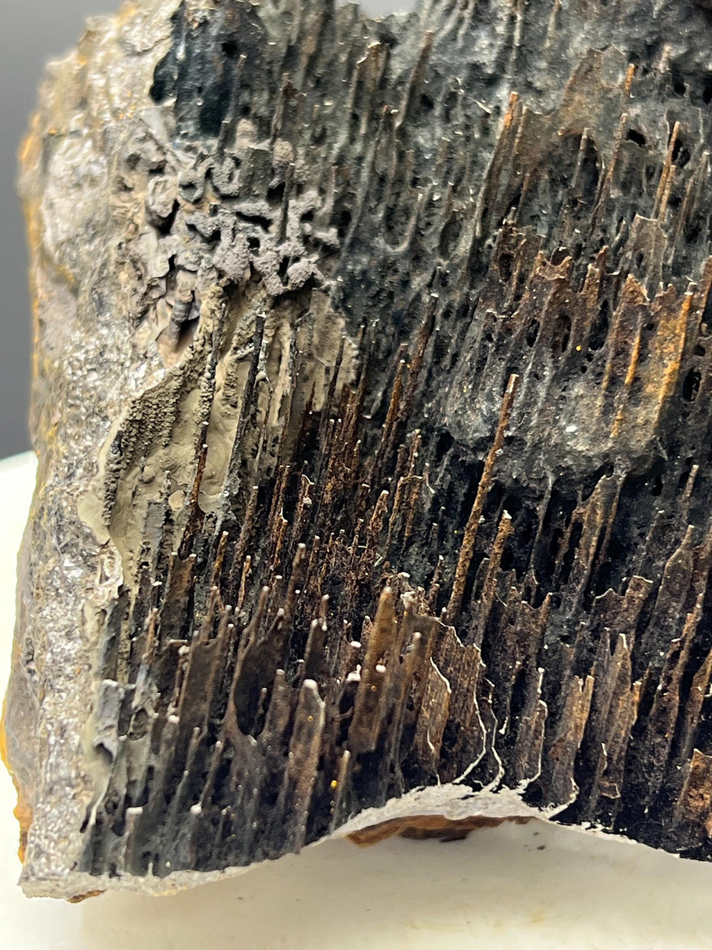 Very Showy Limonite With Stalactite Goethite Specimen - Crystal Gemstone AE 