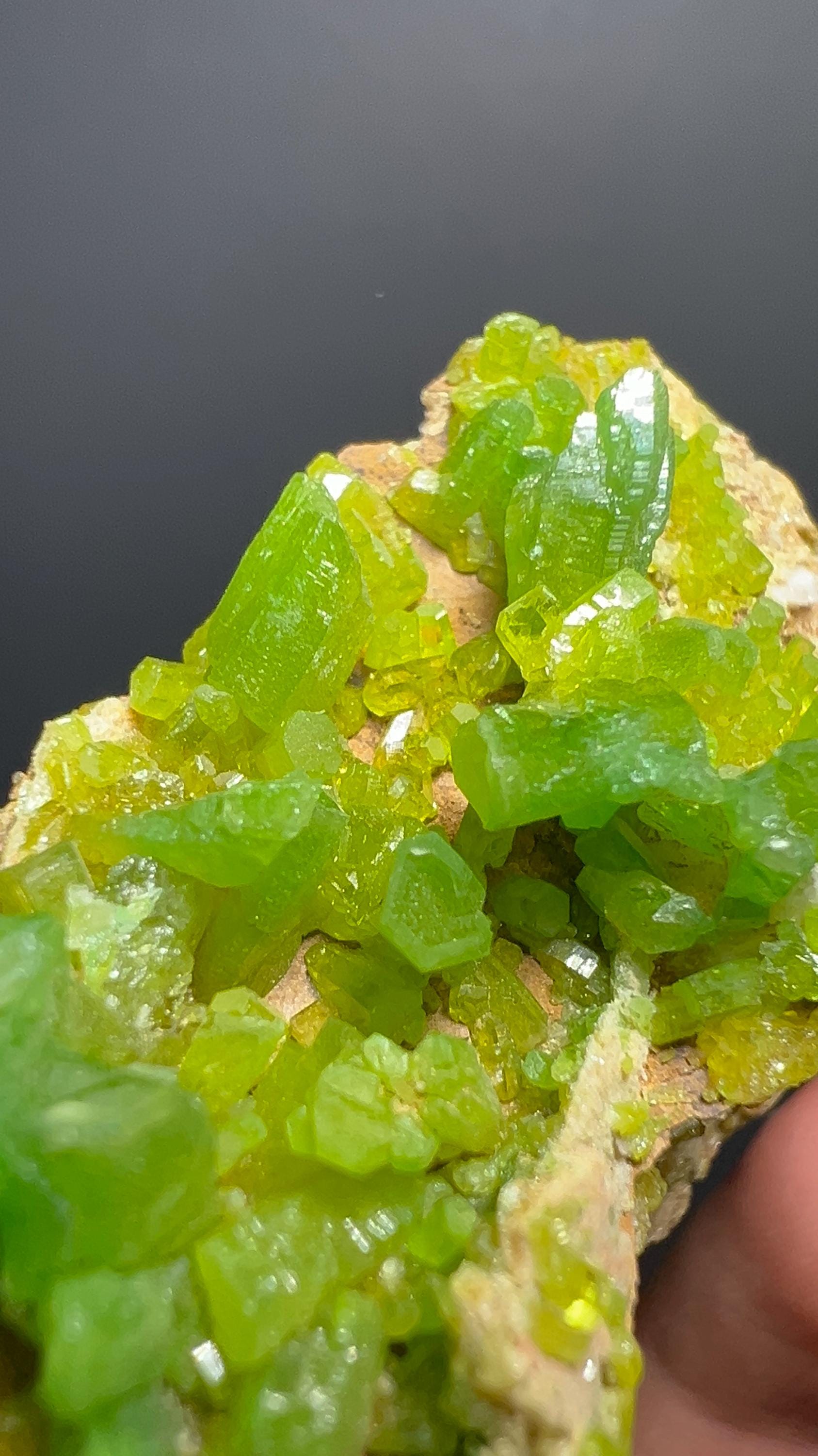 Very Special Pyromorphite Specimen, 38gram - Crystal Gemstone AE 