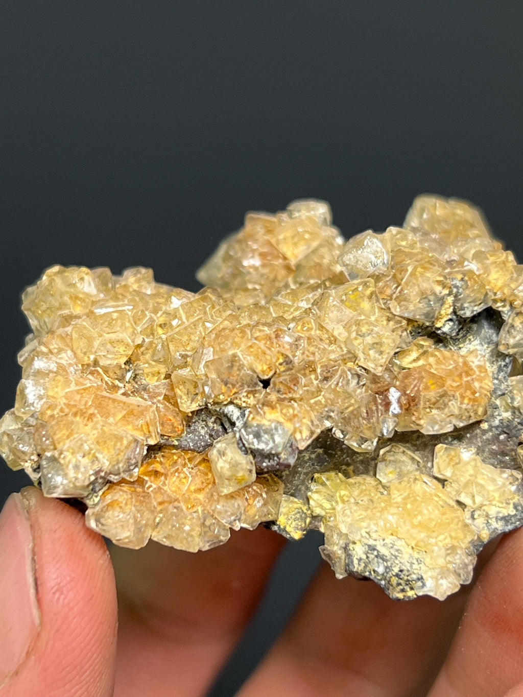 Cuprian Adamite Specimen, 38gram - Crystal Gemstone AE 