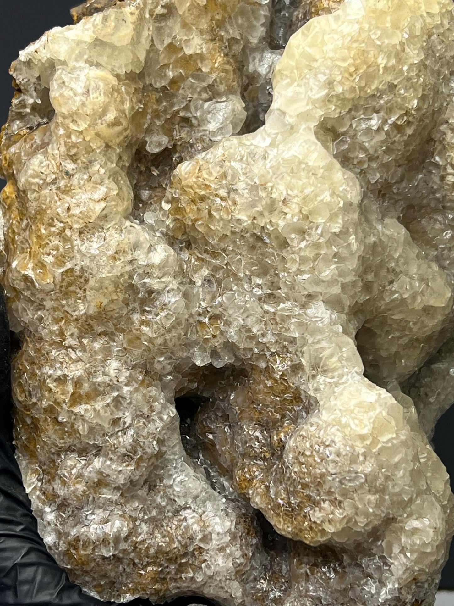 Large Size Stalactite Crystal Calcite Specimen
