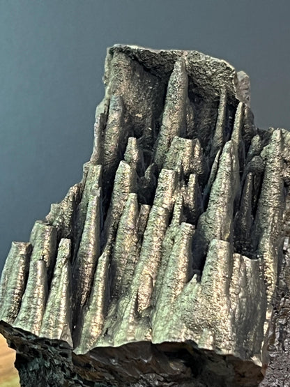 "Museum Grade" Golden Color Stalactite Goethite - Crystal Gemstone AE 