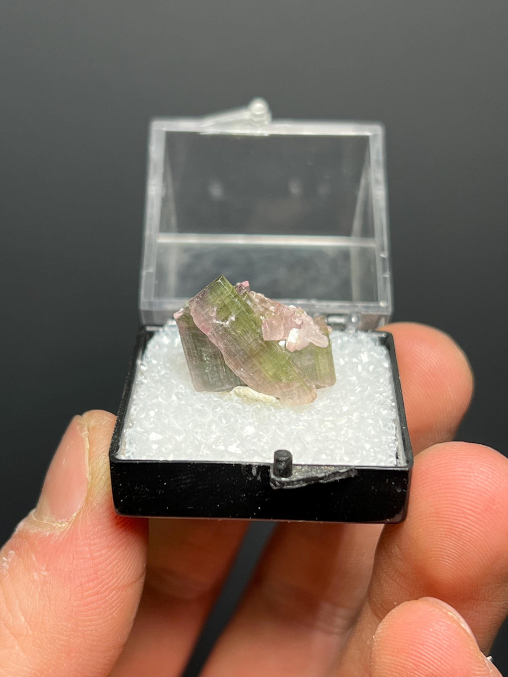 Elbaite Tourmaline Specimen - Crystal Gemstone AE 