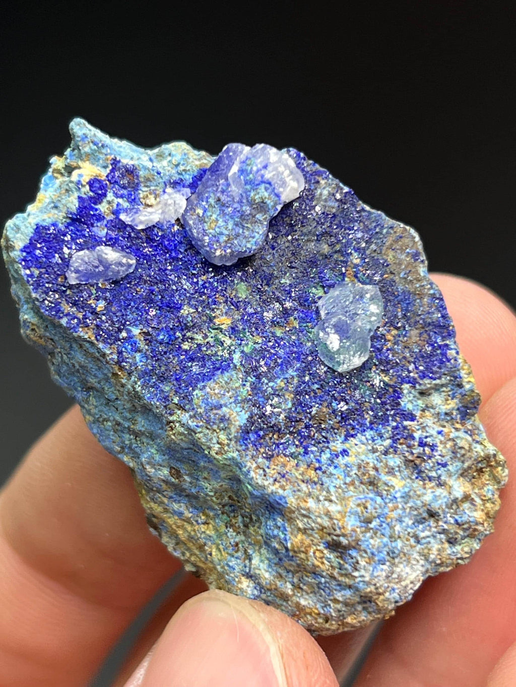 Azurite Specimen - Turkey - Crystal Gemstone AE 