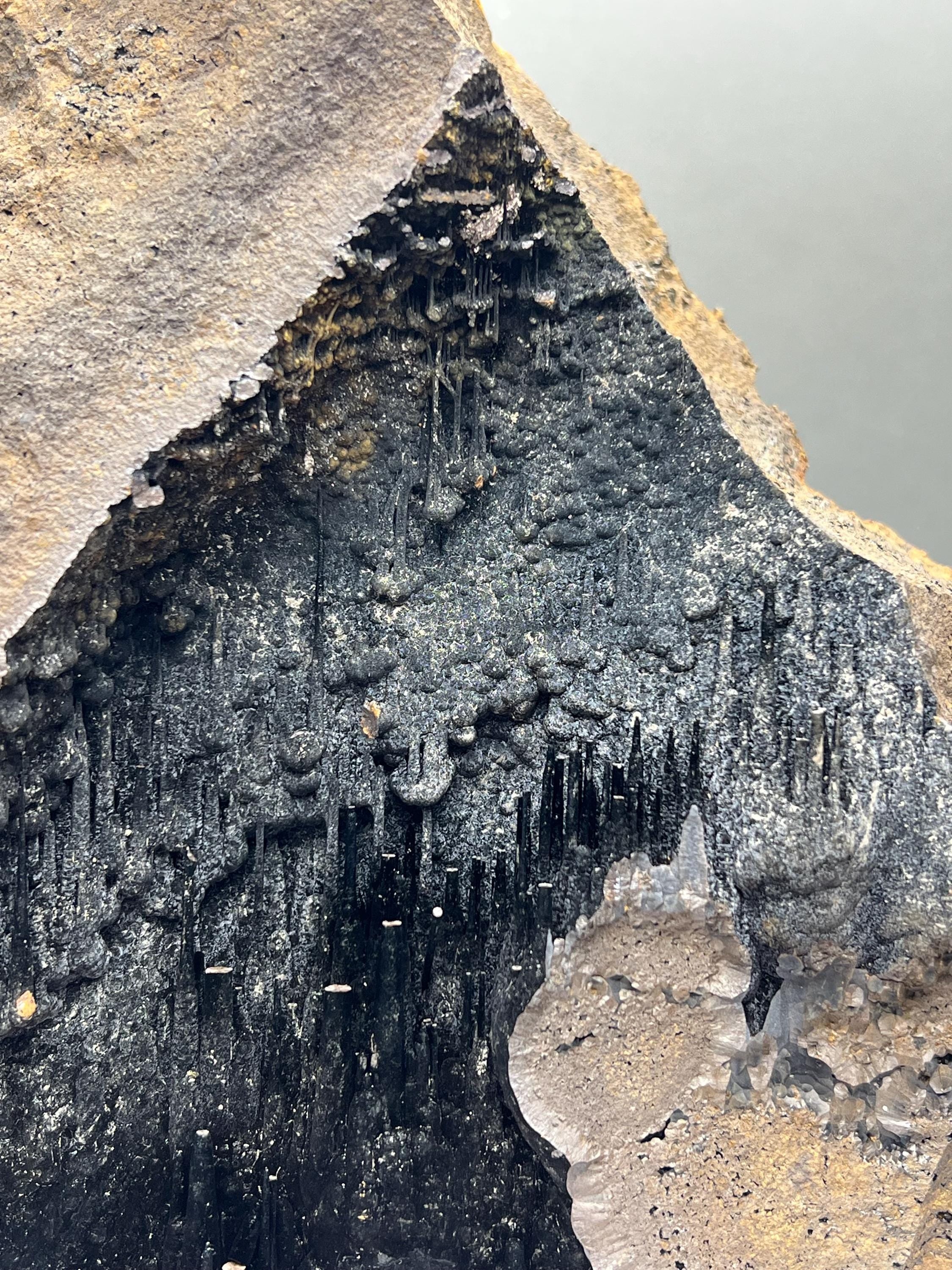 Museum Quality, Extra Large Stalactite Goethite Mineral, For Special Collections - Crystal Gemstone AE 
