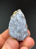 Blue Chalcedony Specimen - Crystal Gemstone AE 