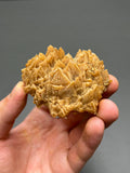 Orange Crystal Calcite Mineral, From Turkey - Crystal Gemstone AE 