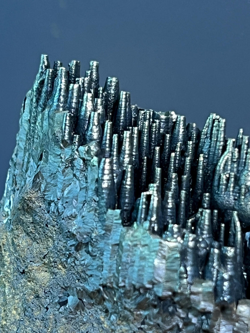 "Museum Grade" Golden Color Stalactite Goethite - Crystal Gemstone AE 