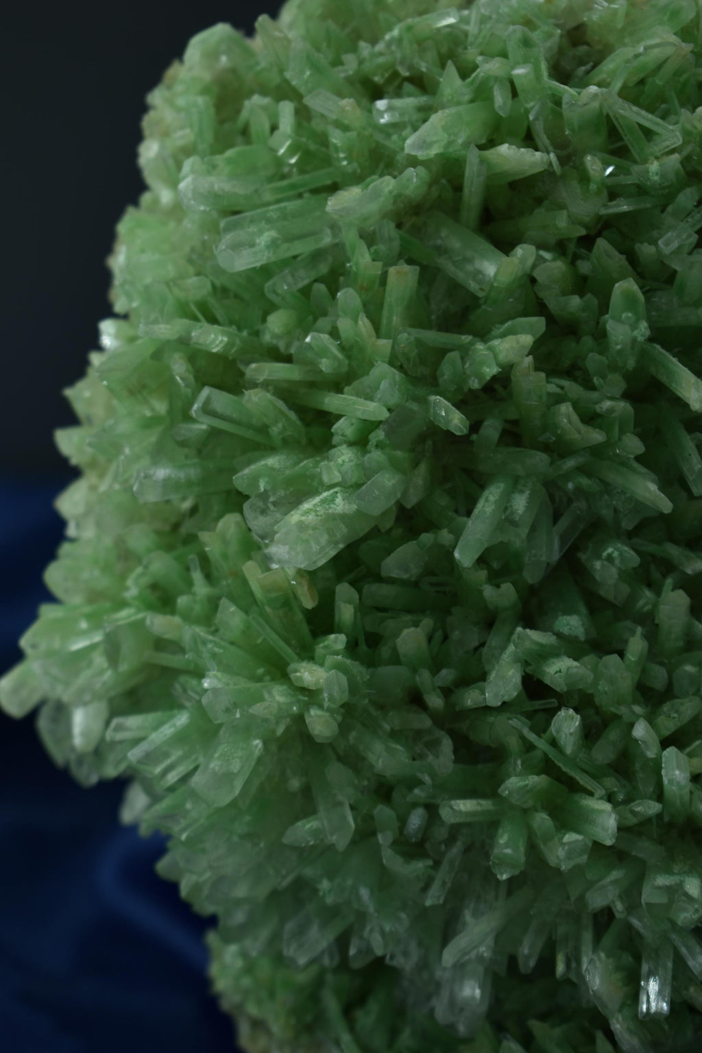 Green Selenite Crystal, Special Collection Piece - Crystal Gemstone AE 