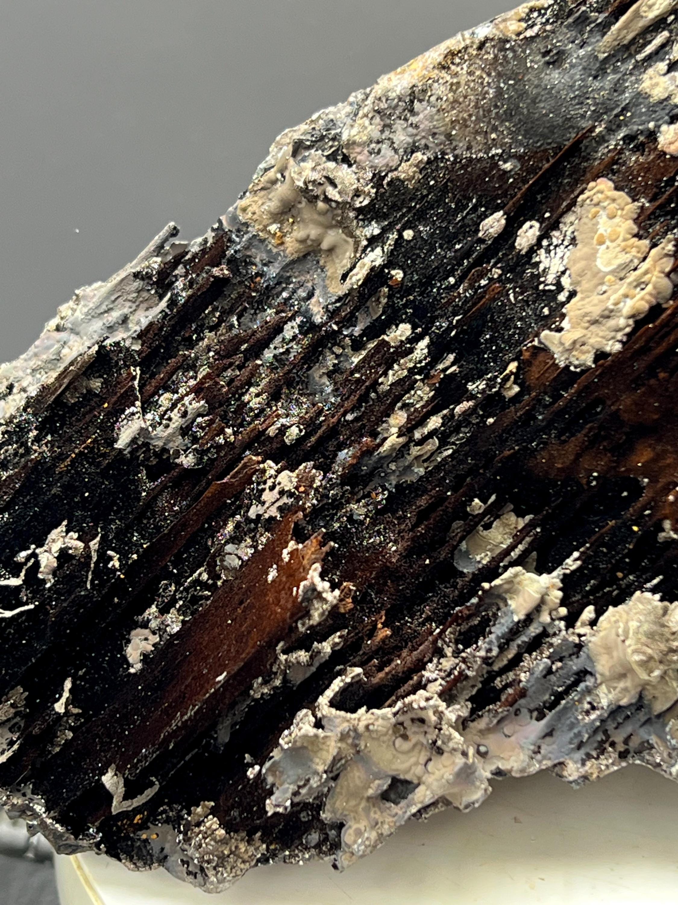 Museum Grade! Very Showy Limonite And Specularite With Stalactite Bridges Goethite Specimen - Crystal Gemstone AE 