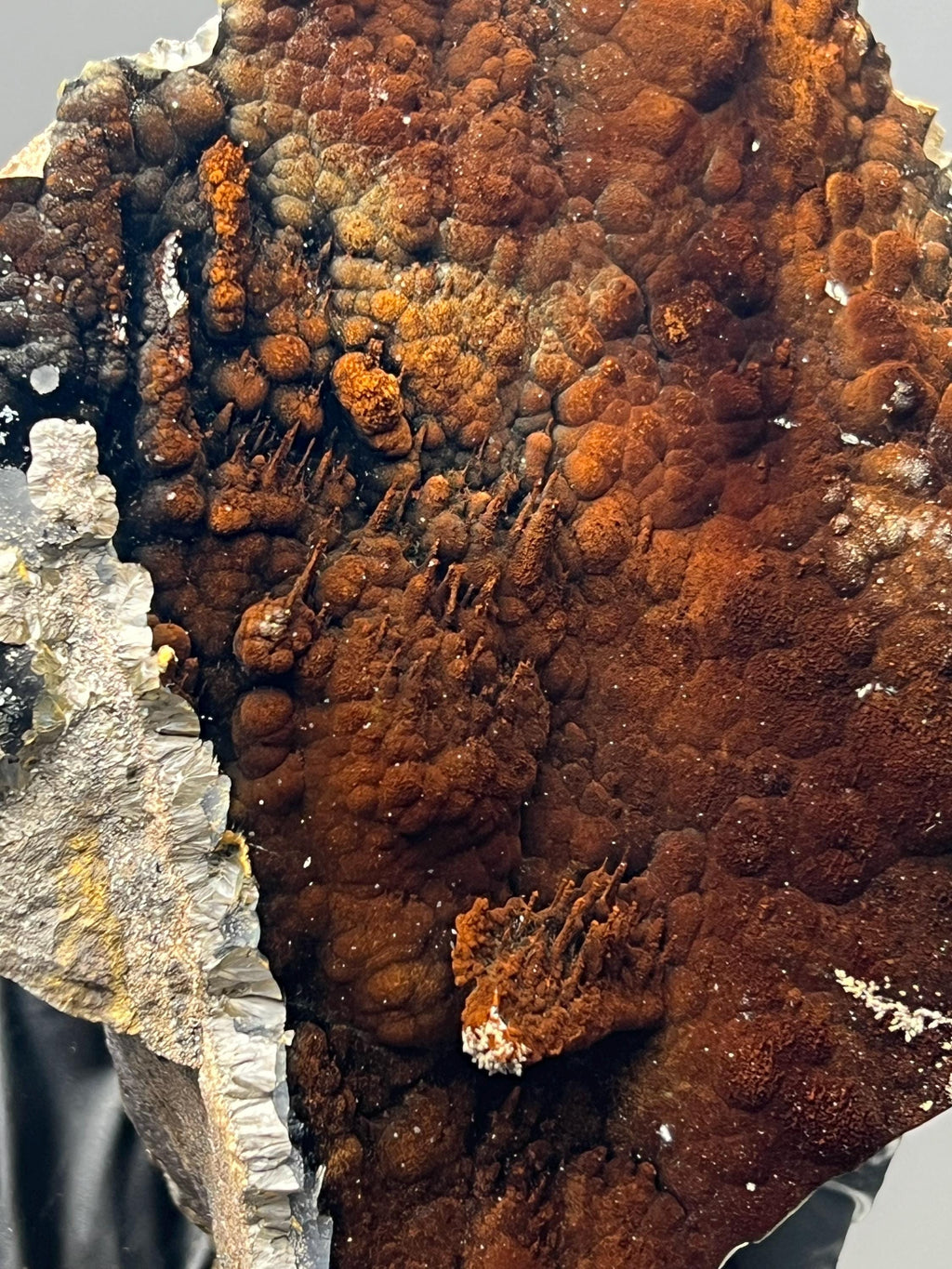 Limonite With Small Stalactites Botryoidal Goethite Specimen - Crystal Gemstone AE 