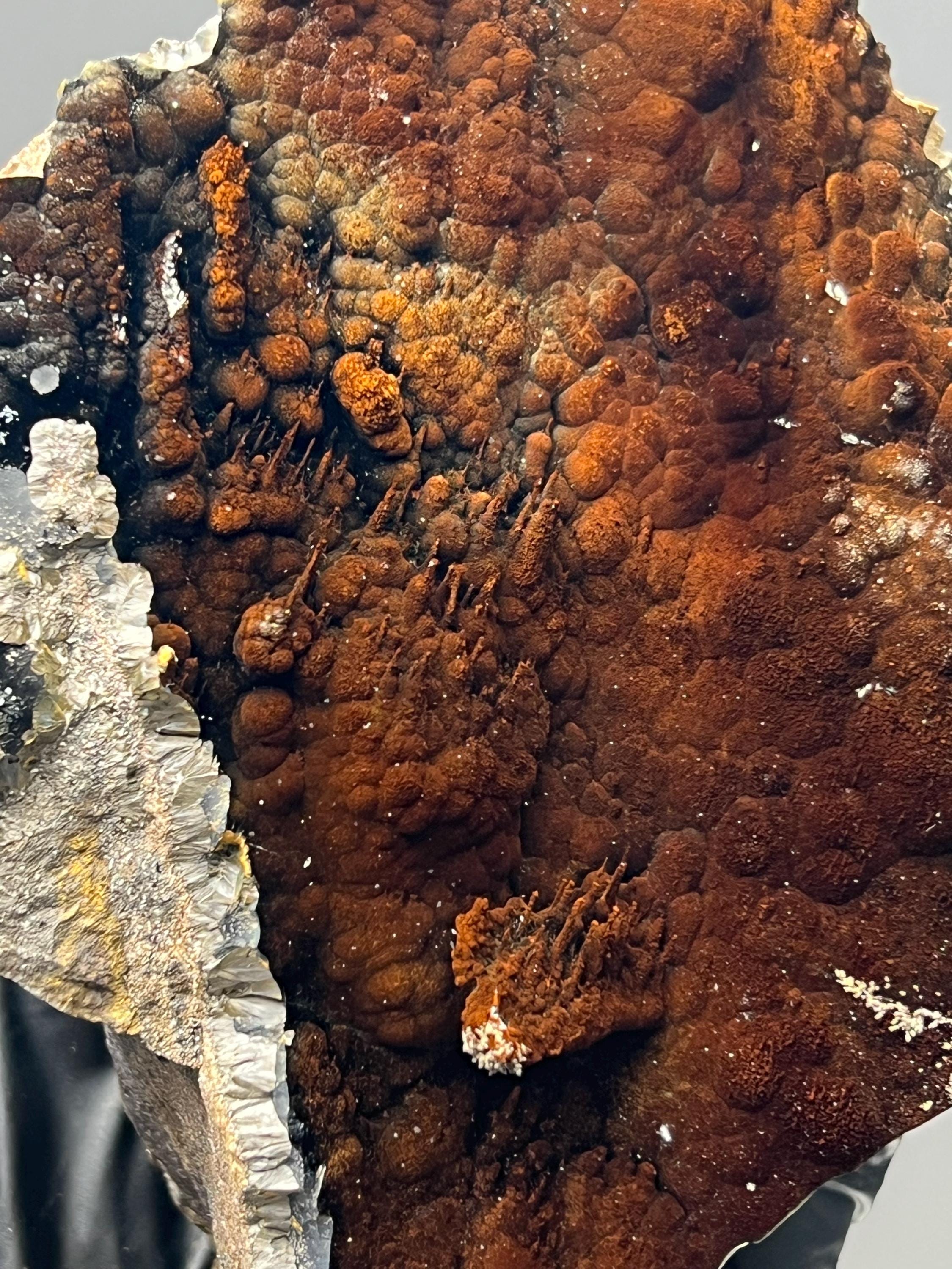 Limonite With Small Stalactites Botryoidal Goethite Specimen - Crystal Gemstone AE 
