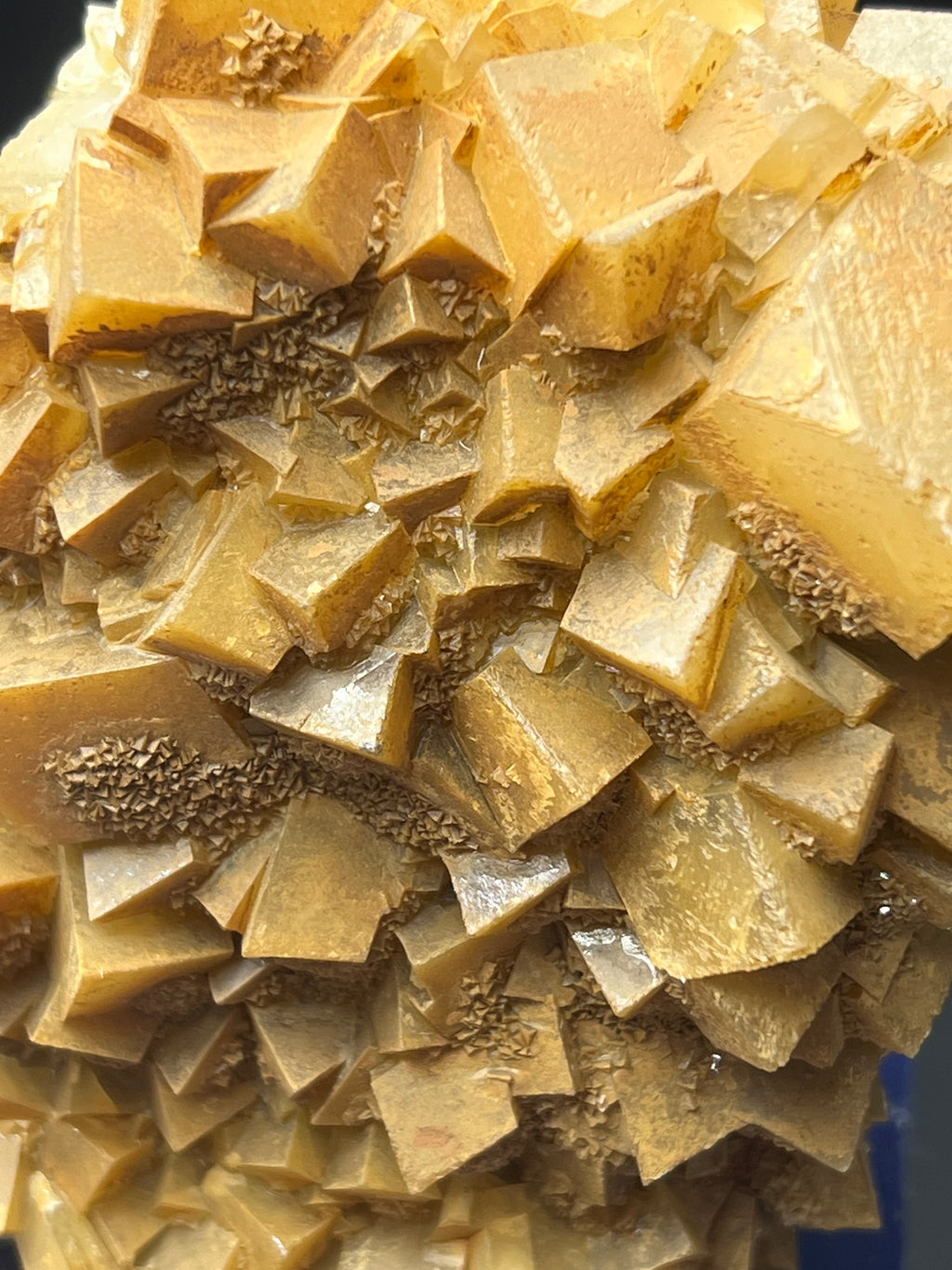 Tooth Orange Crystal Calcite Specimen