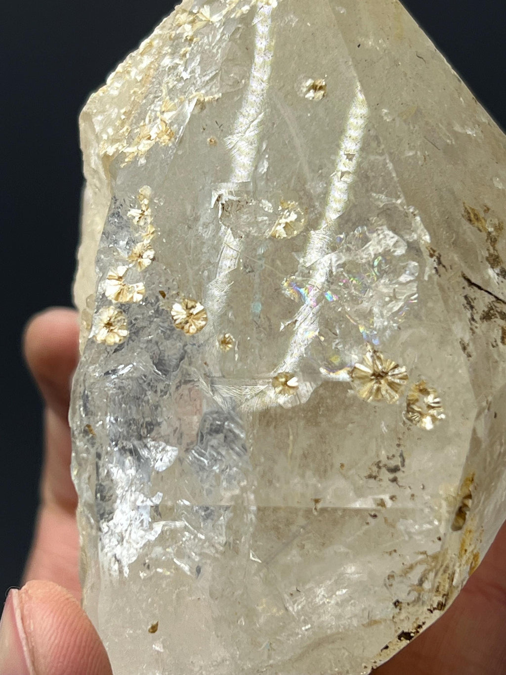 Rainbow Cathedral Formation Crystal Quartz Specimen - Crystal Gemstone AE 