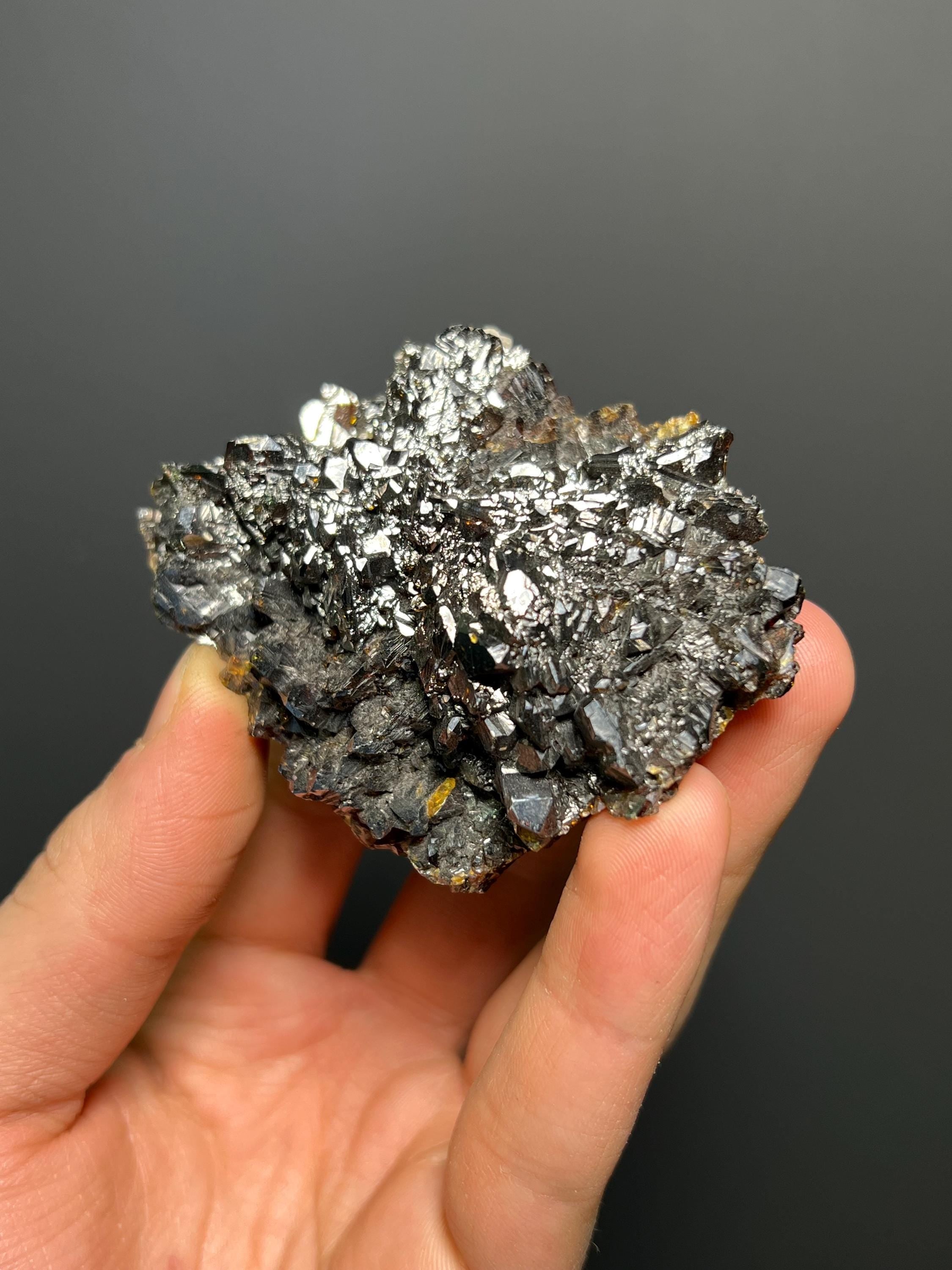 Special Piece! Dark Red Colors Alloy Sphalerite Specimen - China - Crystal Gemstone AE 