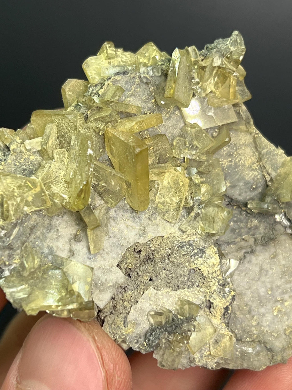 Barite Crystals Specimen - Crystal Gemstone AE 