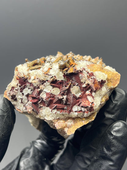Feather Red Crystal Calcite
